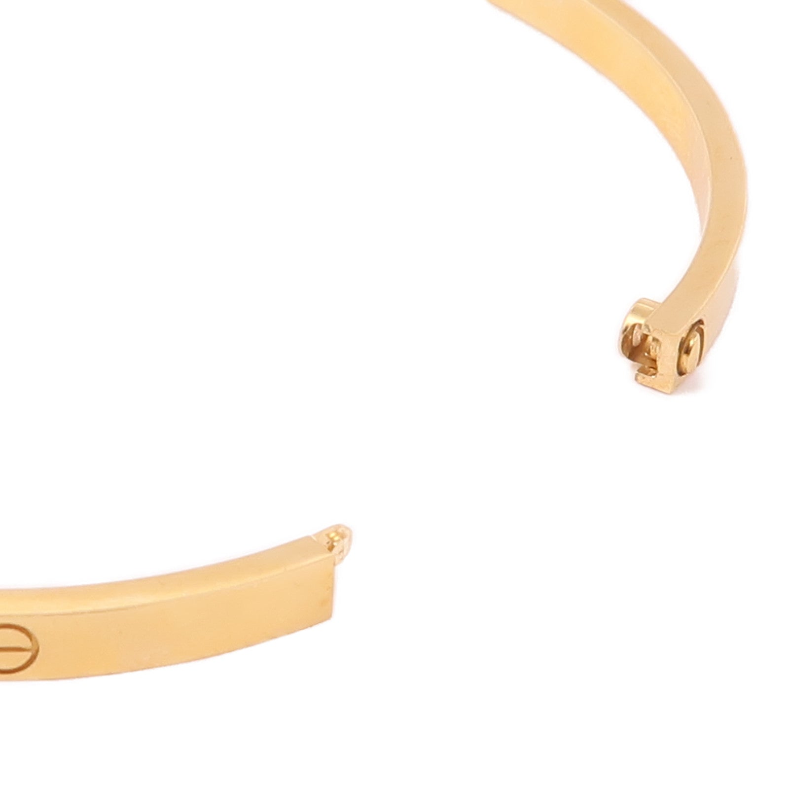 CARTIER 18K黃金Love Bangle手鐲