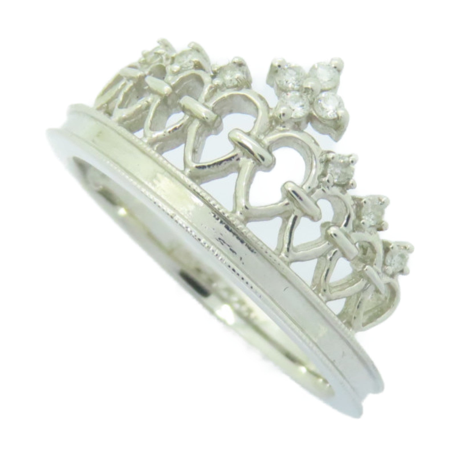 JEWELRY 【激減優惠】18K白金Diamond 3.6g鑽石戒指US#6.25