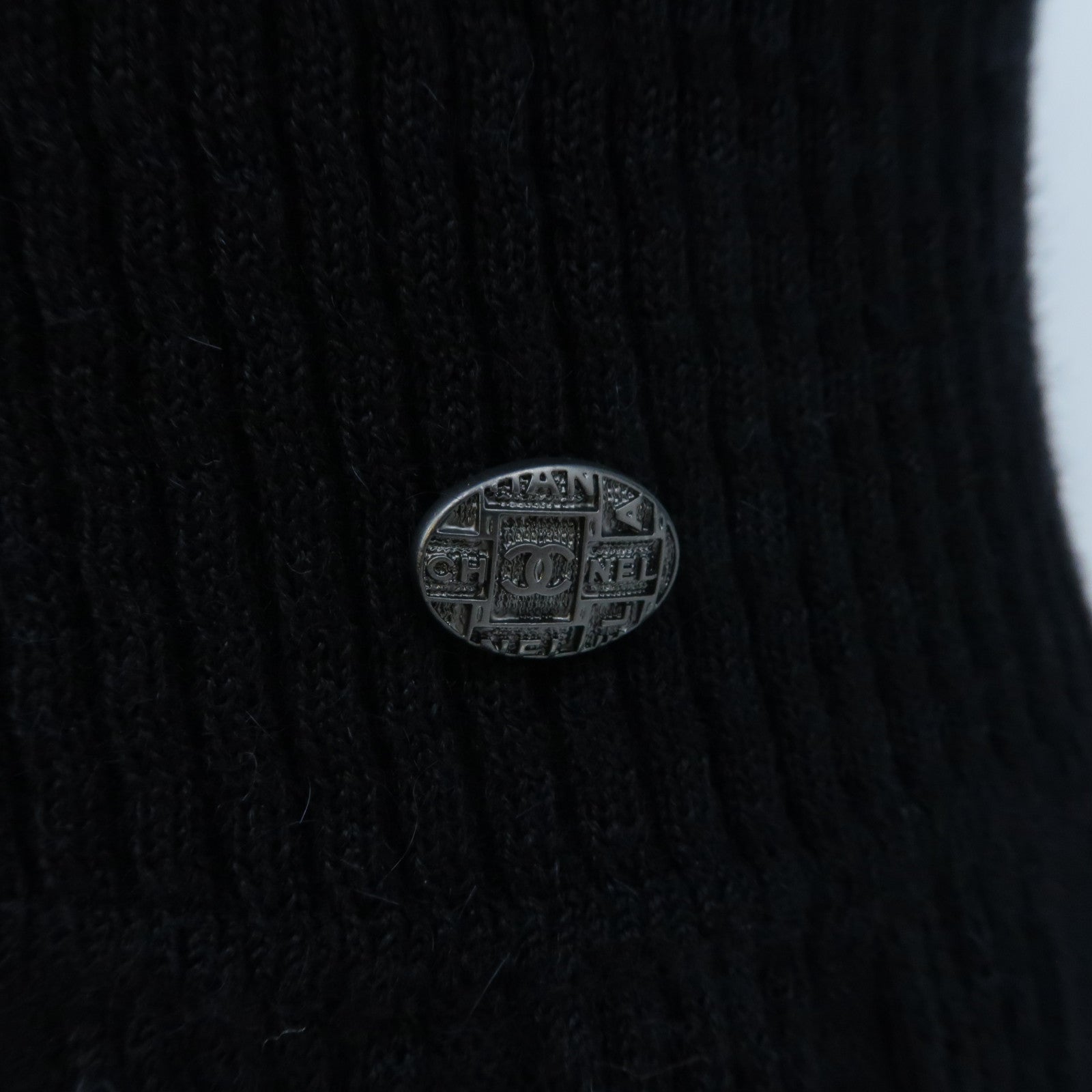 CHANEL Alpaca/Wool Coco Button Knit Dress連身裙