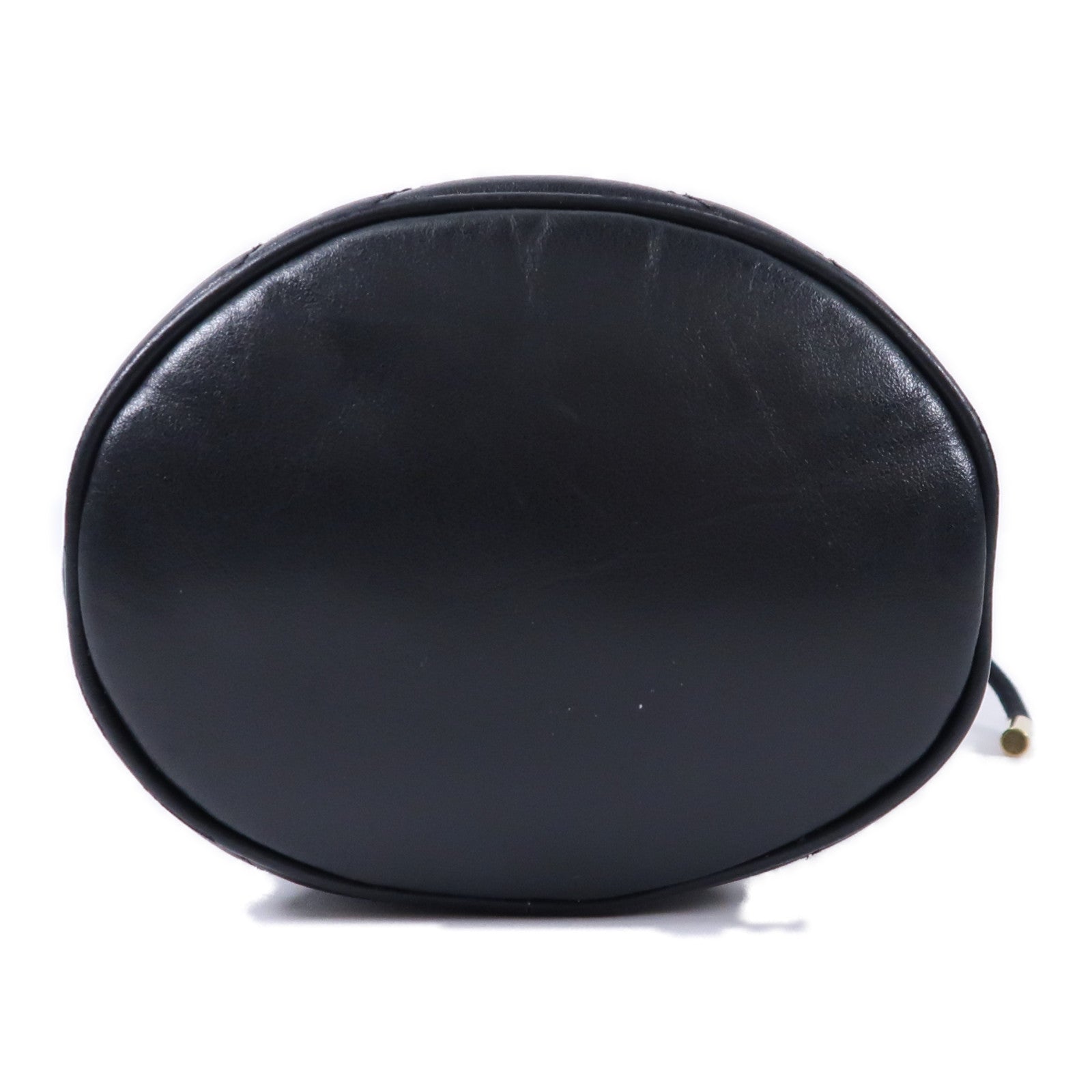 GUCCI 牛皮皮革GG Marmont Mini Bucket鏈帶肩背袋