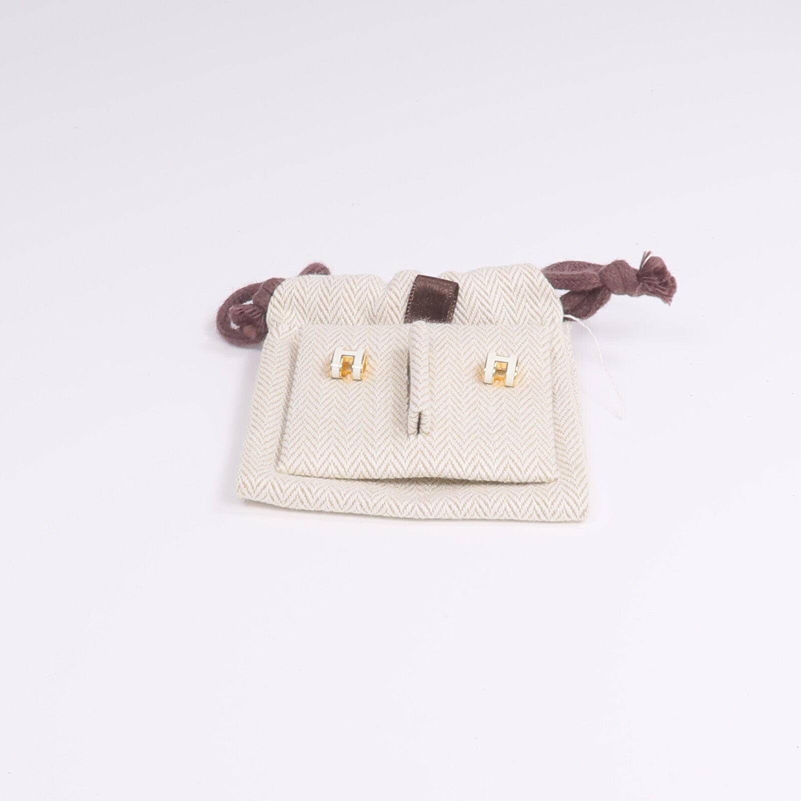 HERMES 金屬Mini Pop H Earrings耳環