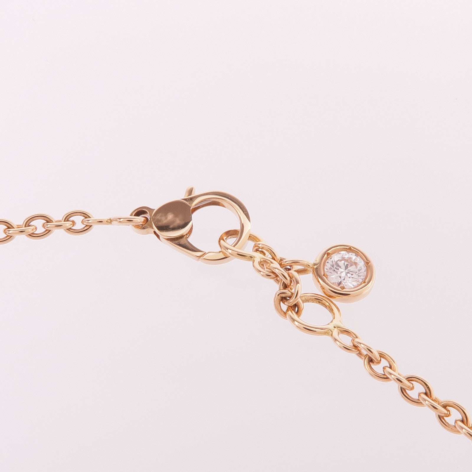 HERMES 18K白金Finesse Bracelet鑽石手鏈