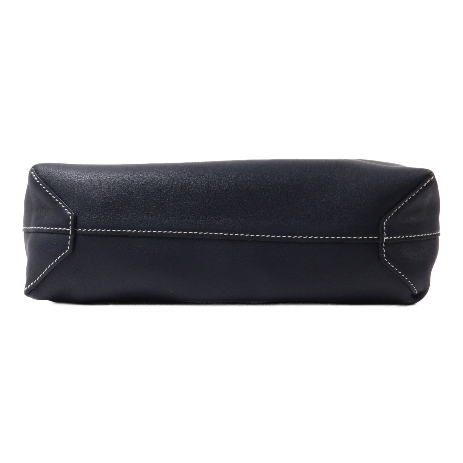 HERMES Swift皮革Double Sens 36手挽袋Bleu Indigo/Jaune d'Or/Cuivre