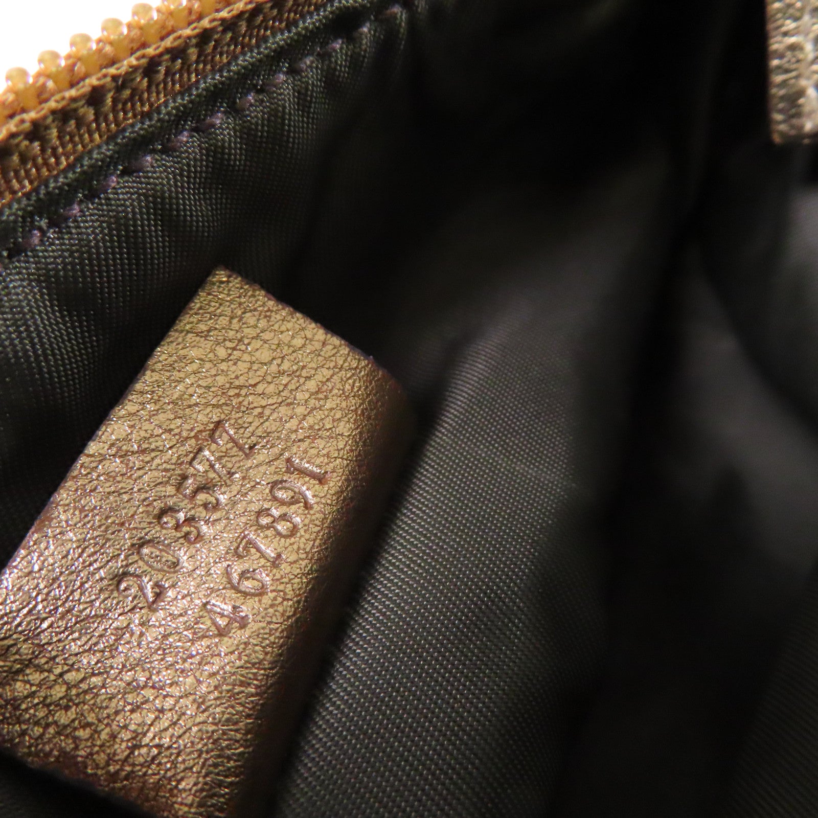 GUCCI GG帆布Hand Bag手挽袋啡色/粉紅色