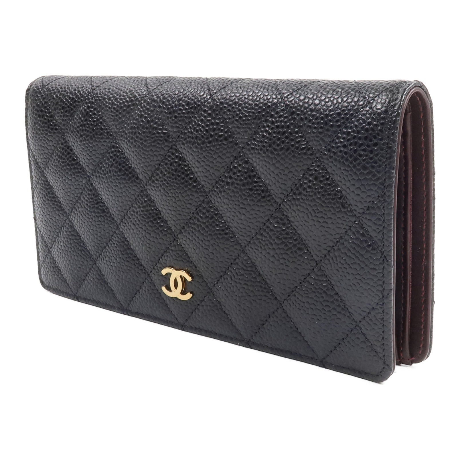CHANEL 牛皮皮革Long Wallet長錢包