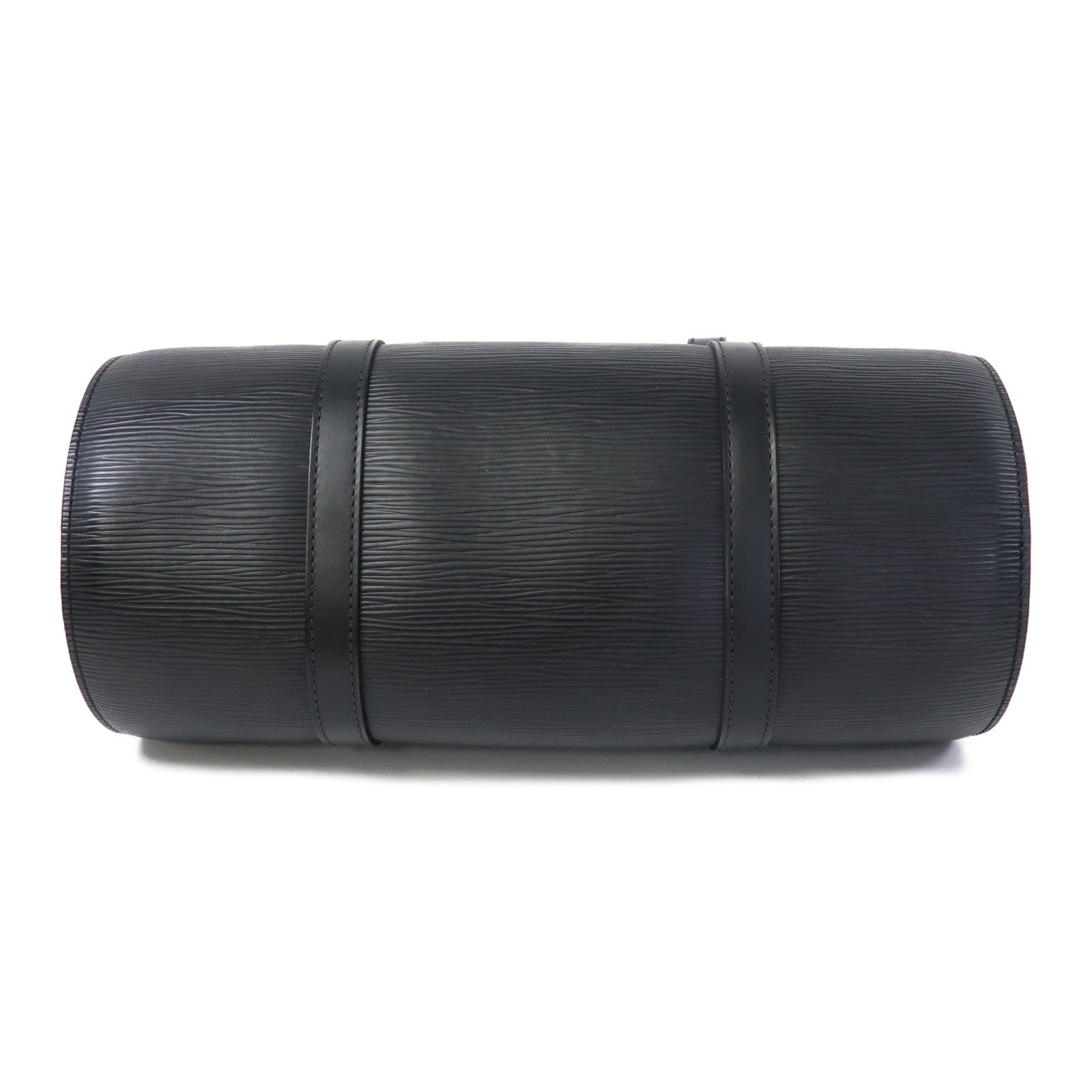 LOUIS VUITTON Epi Soufflot金扣肩背袋啡色