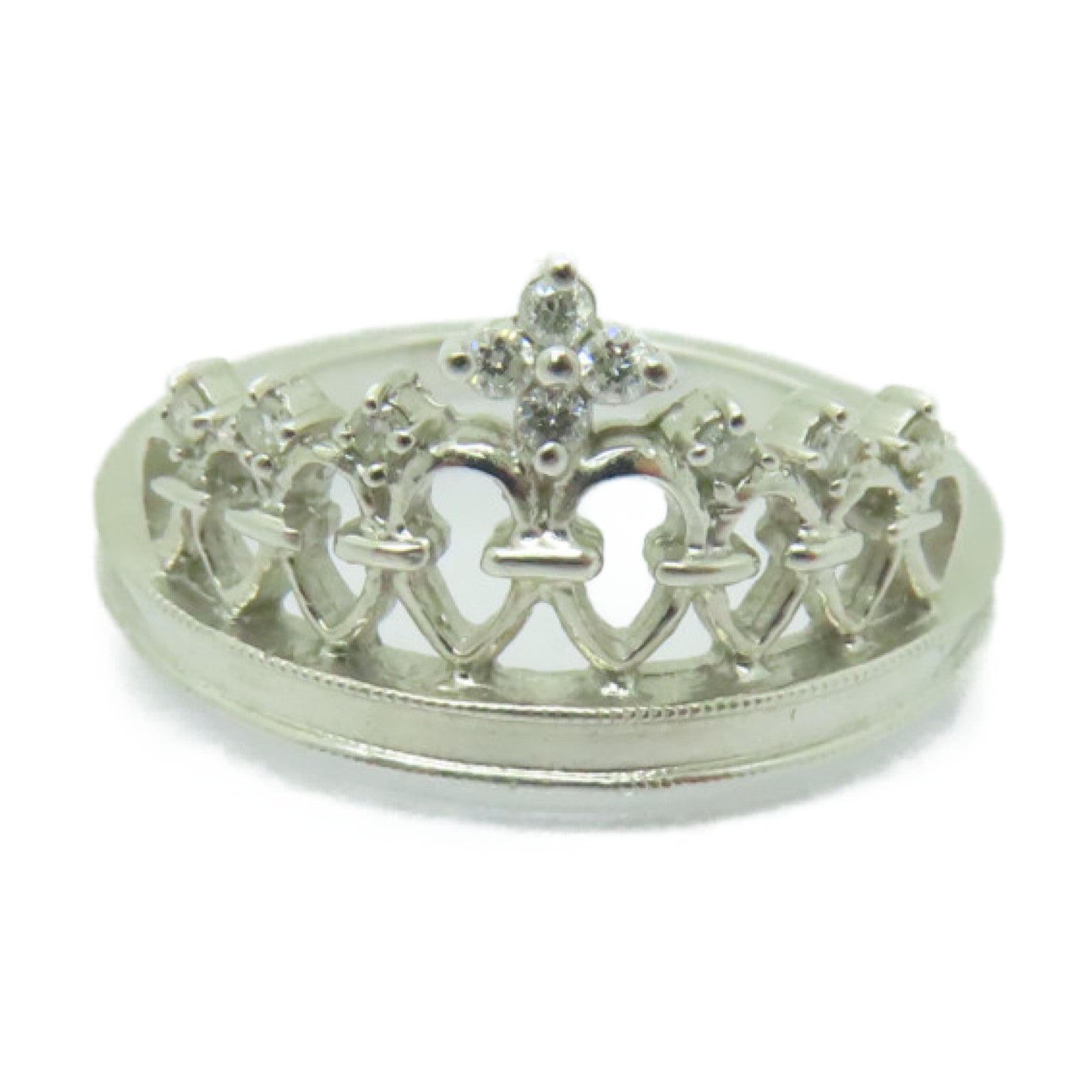 JEWELRY 【激減優惠】18K白金Diamond 3.6g鑽石戒指US#6.25