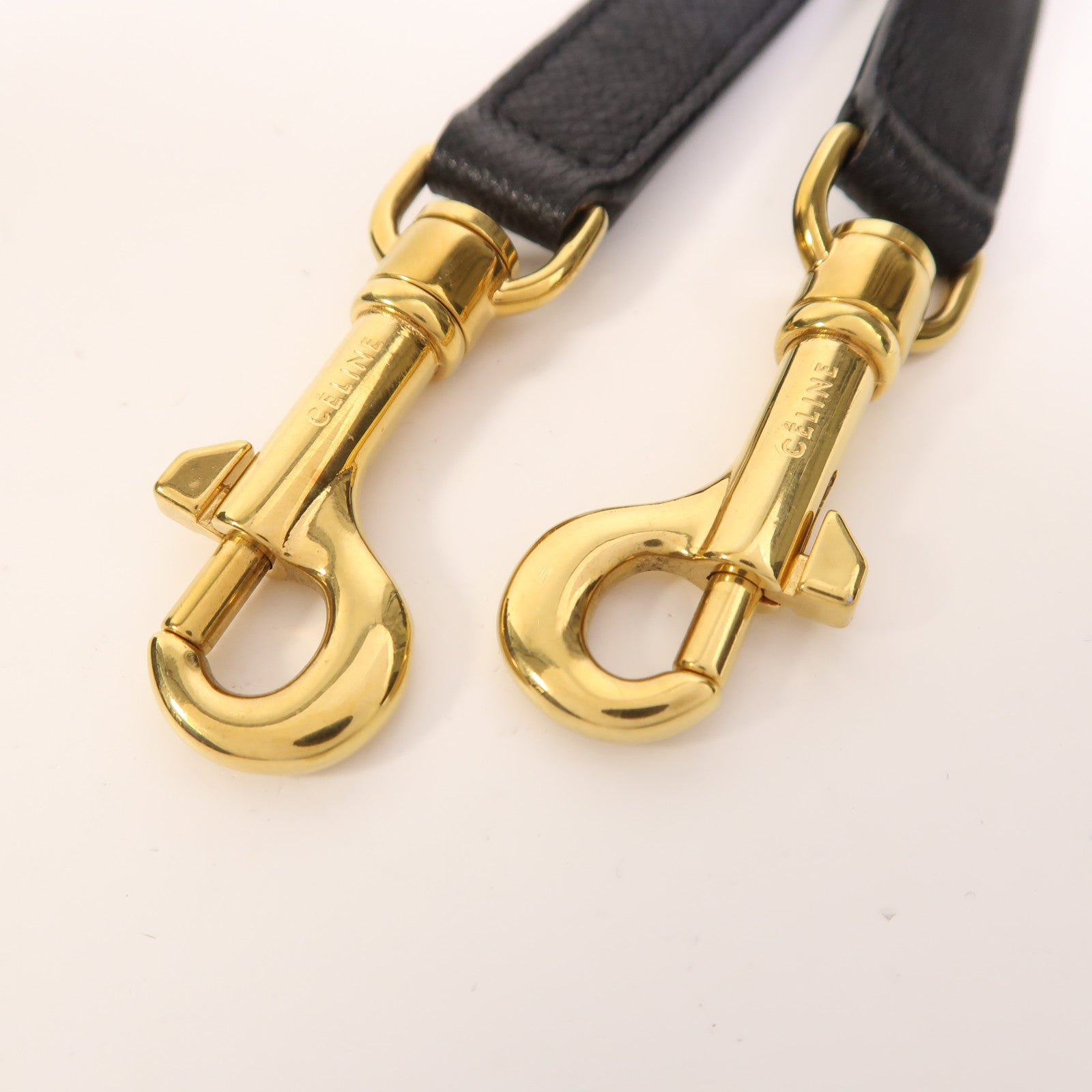 CELINE 牛皮皮革Micro Belt Bag金扣手挽肩背兩用袋