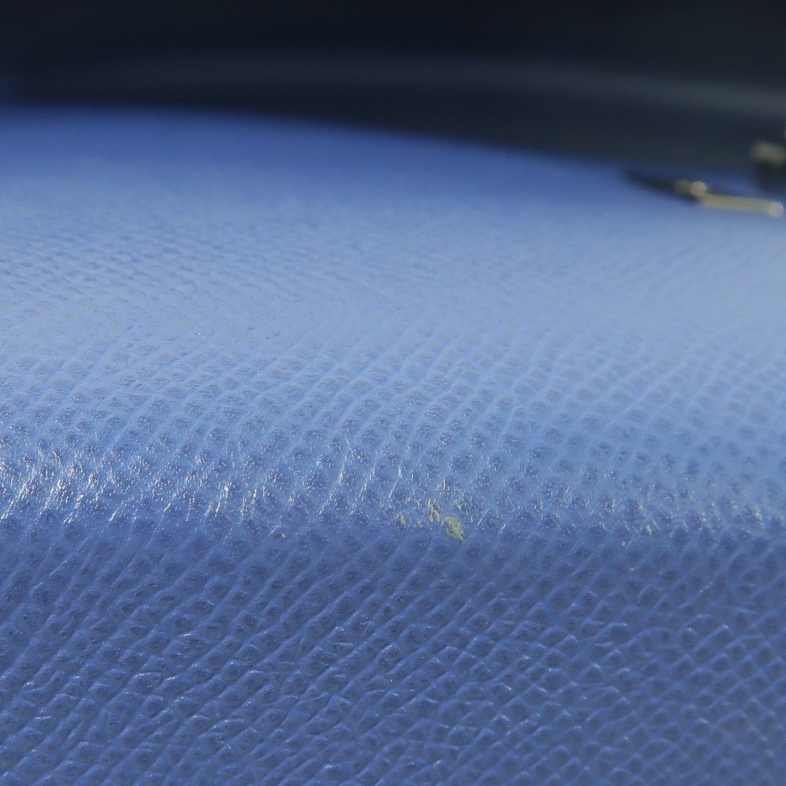 HERMES Epsom皮革Verrou 23銀扣肩背袋Bleu Encre