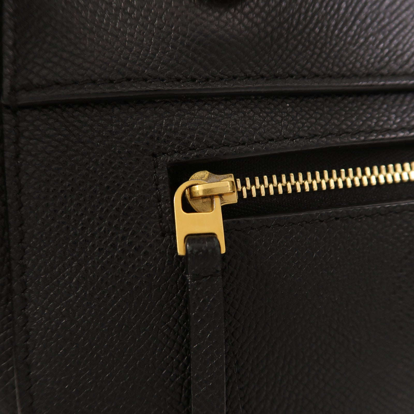 CELINE 牛皮皮革Micro Belt Bag金扣手挽肩背兩用袋