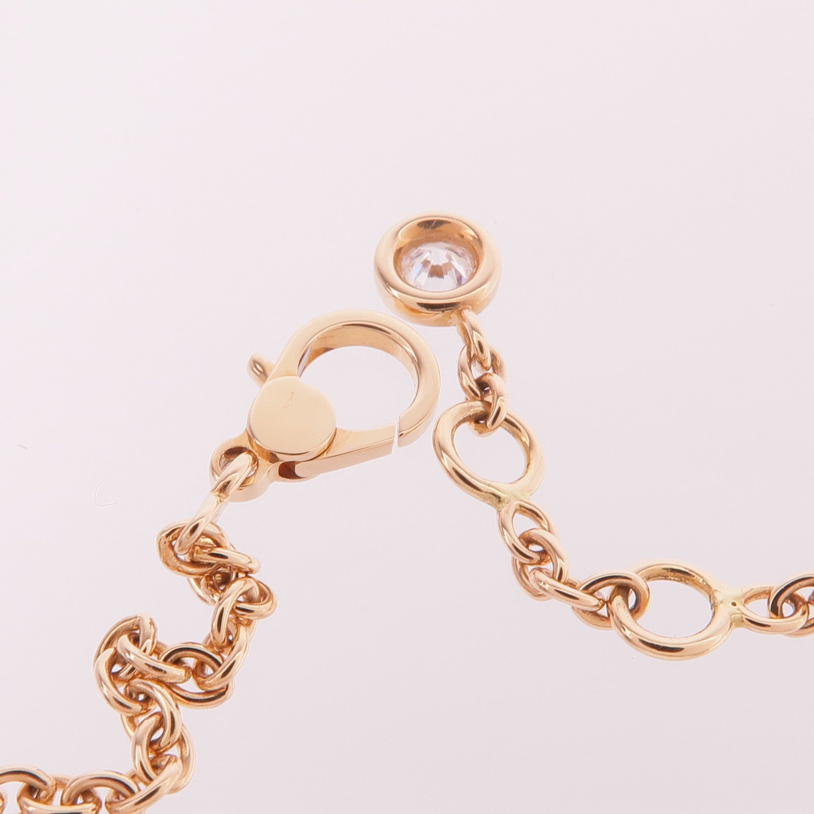 HERMES 18K白金Finesse Bracelet鑽石手鏈