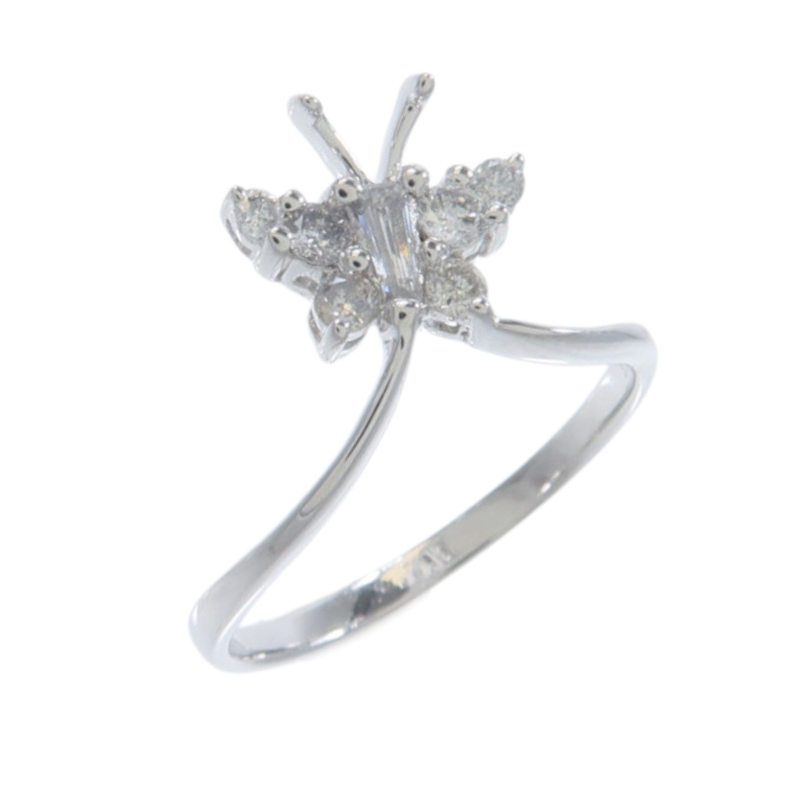 JEWELRY 18K白金Diamond Ring鑽石戒指