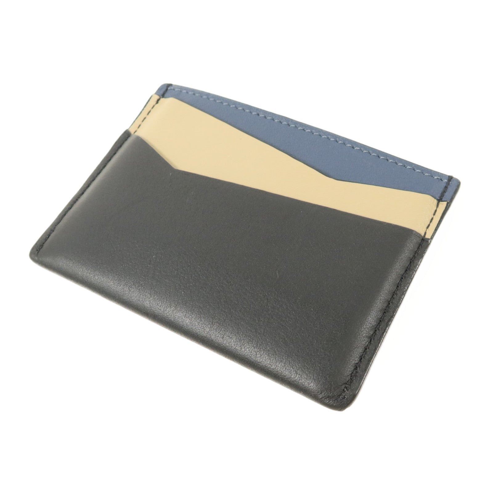 LOEWE 牛皮皮革Puzzle Plain Card Holder卡片套