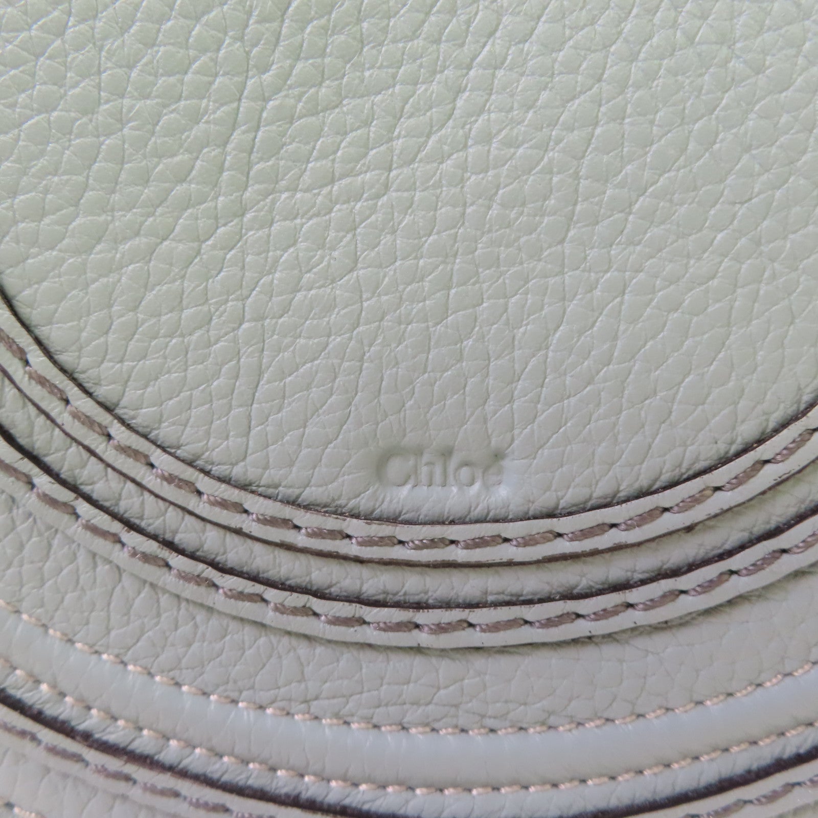 Chloe 牛皮皮革Marcie Small Shoulder Bag金扣肩背袋天空藍色