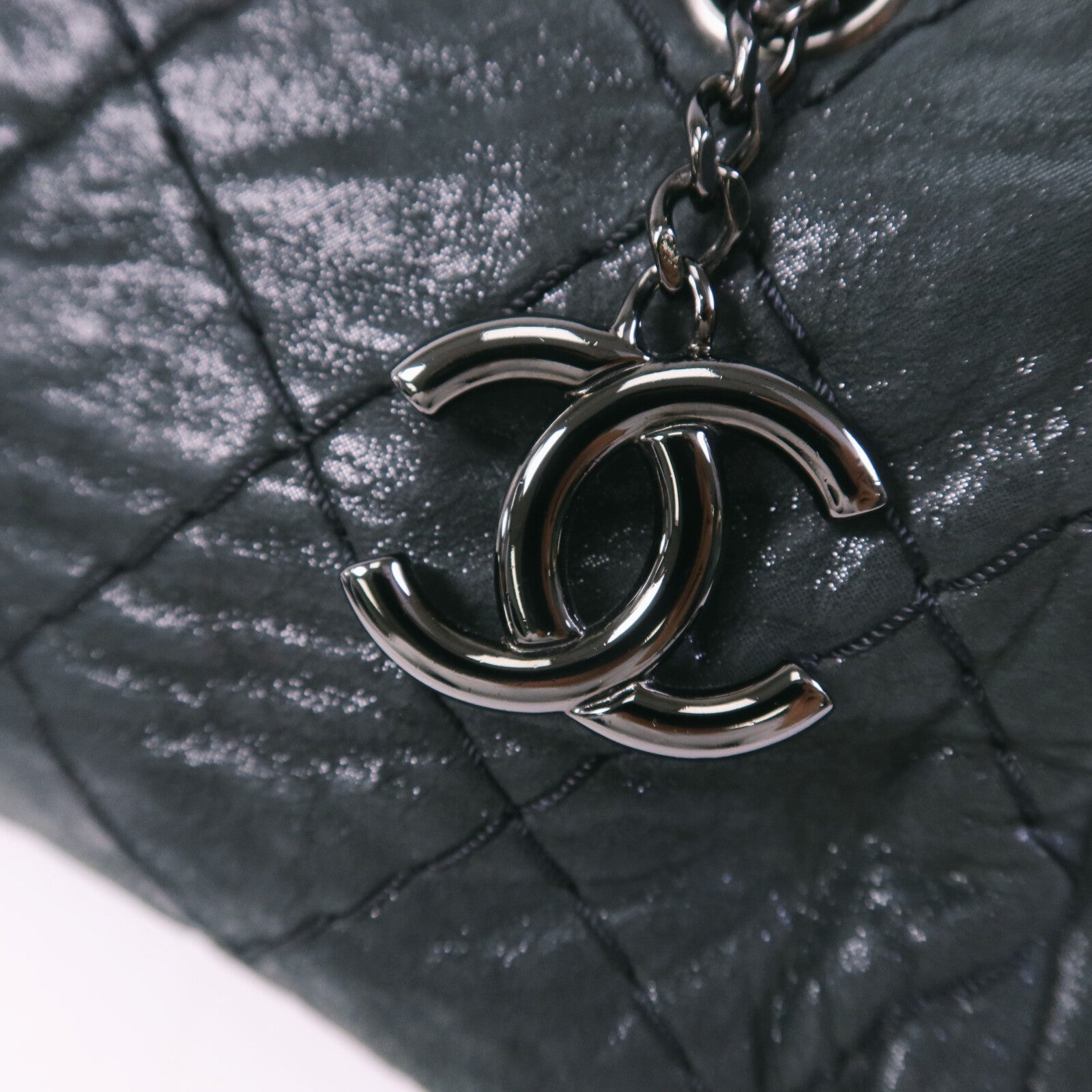 CHANEL 牛皮皮革Chain Shoulder Bag鏈帶肩背袋