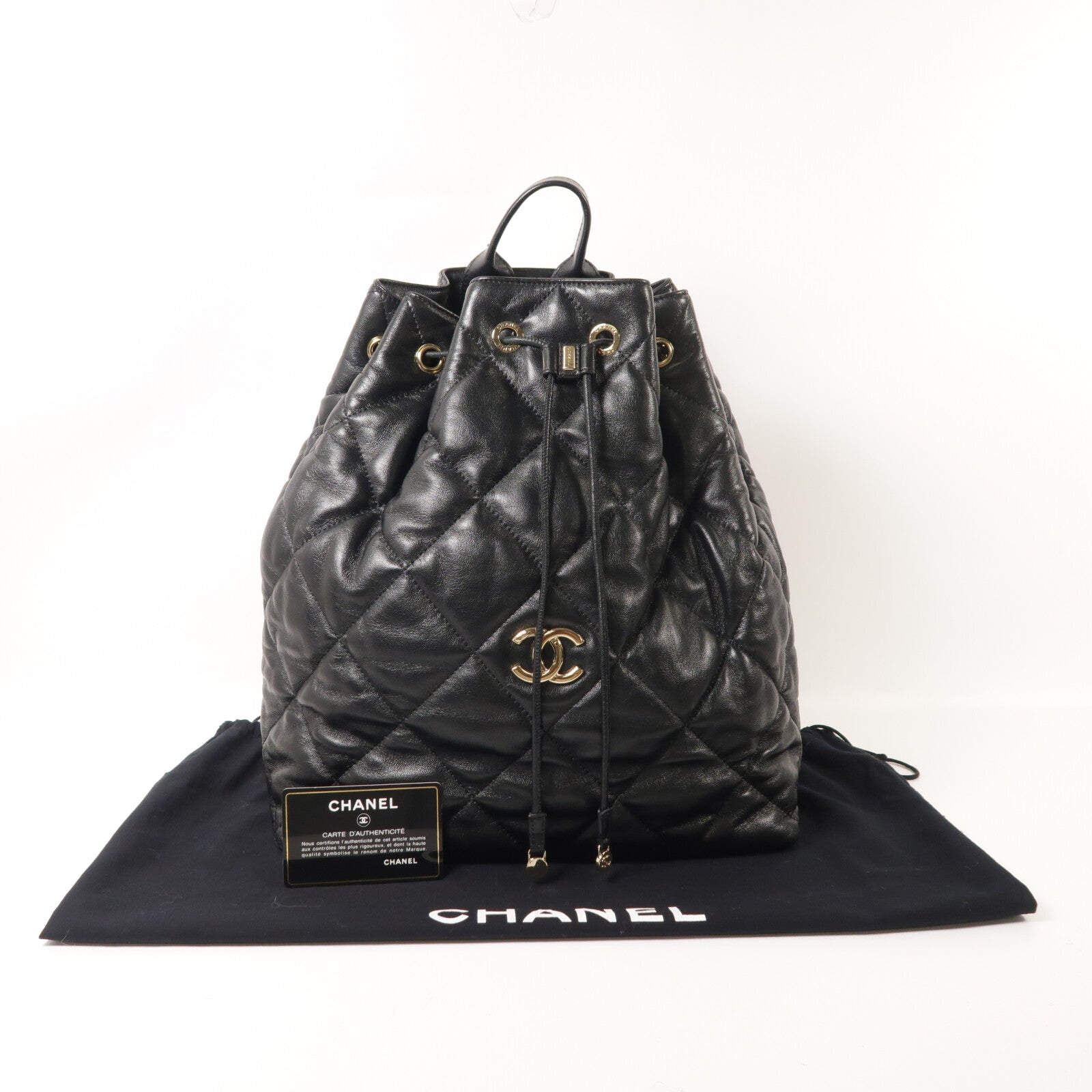 CHANEL 牛皮皮革Backpack背包