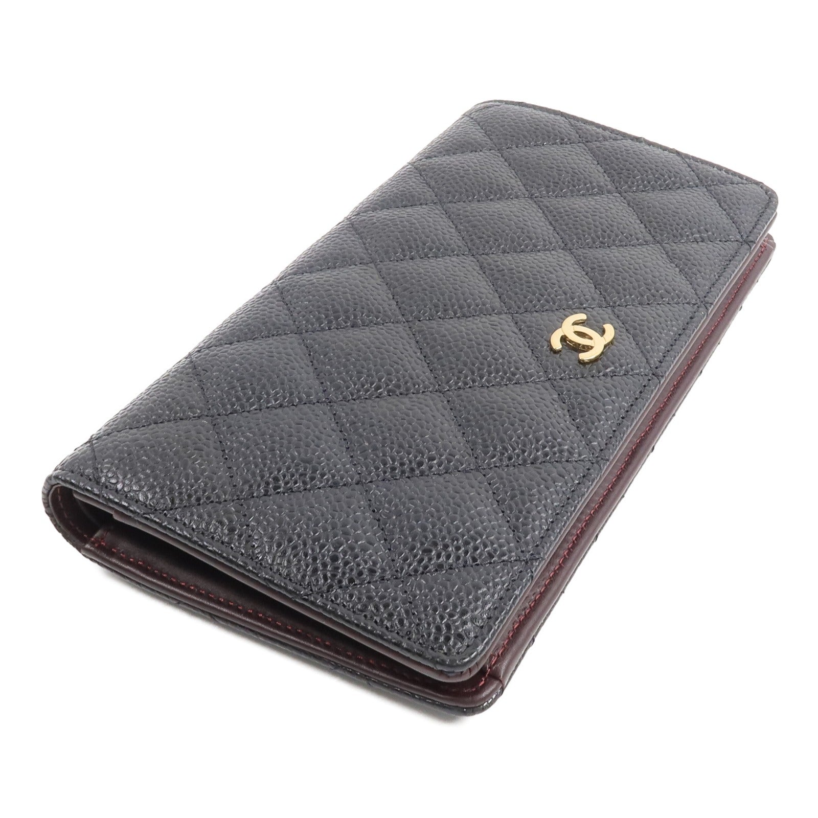 CHANEL 牛皮皮革Long Wallet長錢包