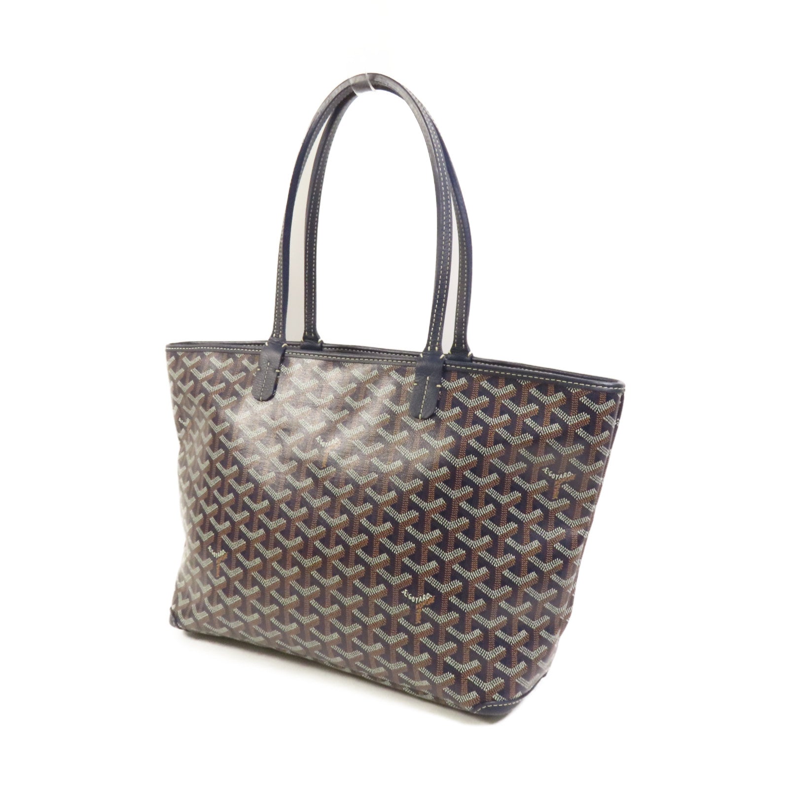 GOYARD 塗層帆布Artois PM銀扣手挽袋