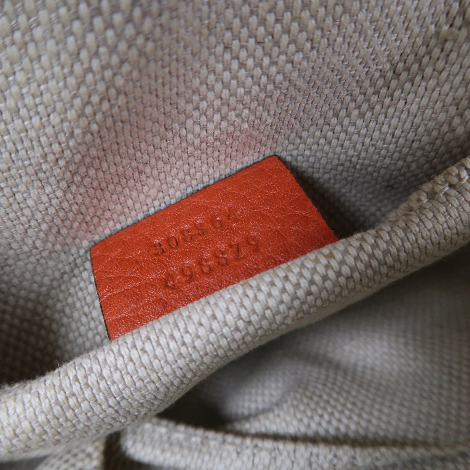 GUCCI 牛皮皮革Soho Disco Bag金扣肩背袋橙紅色