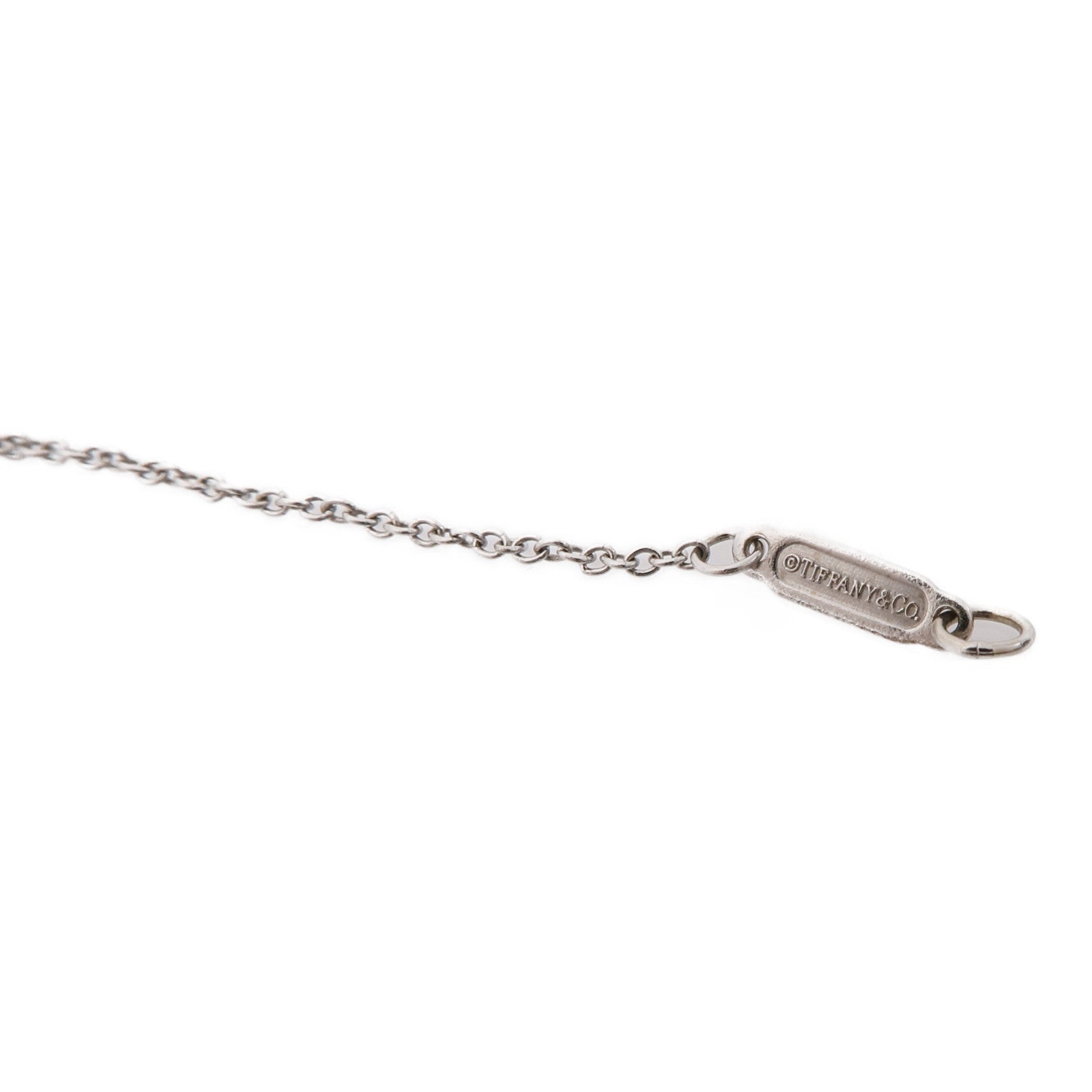 TIFFANY＆CO 【激減優惠】PT950鉑金/18K白金Keys Enchant Pendant項鍊