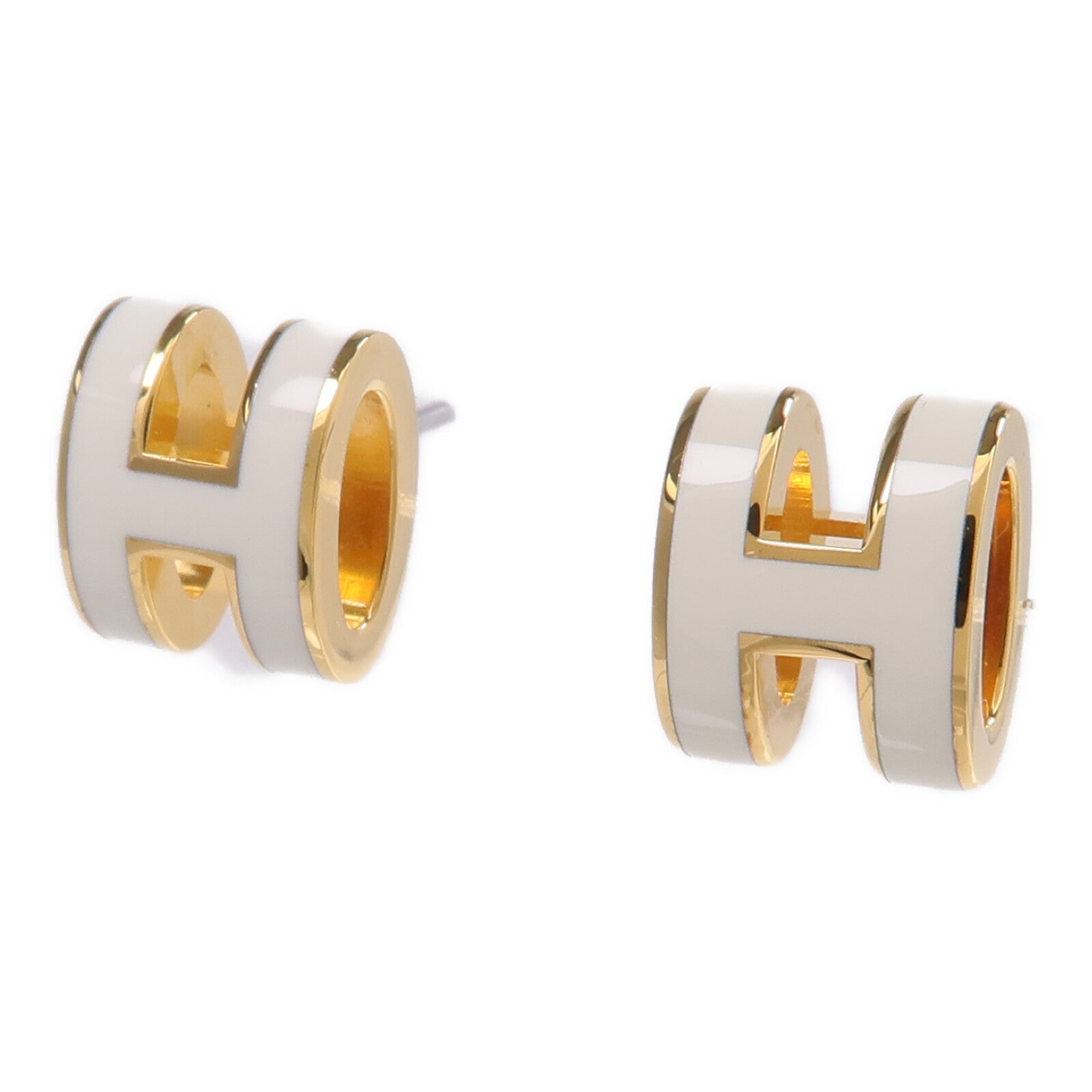 HERMES 金屬Mini Pop H Earrings耳環