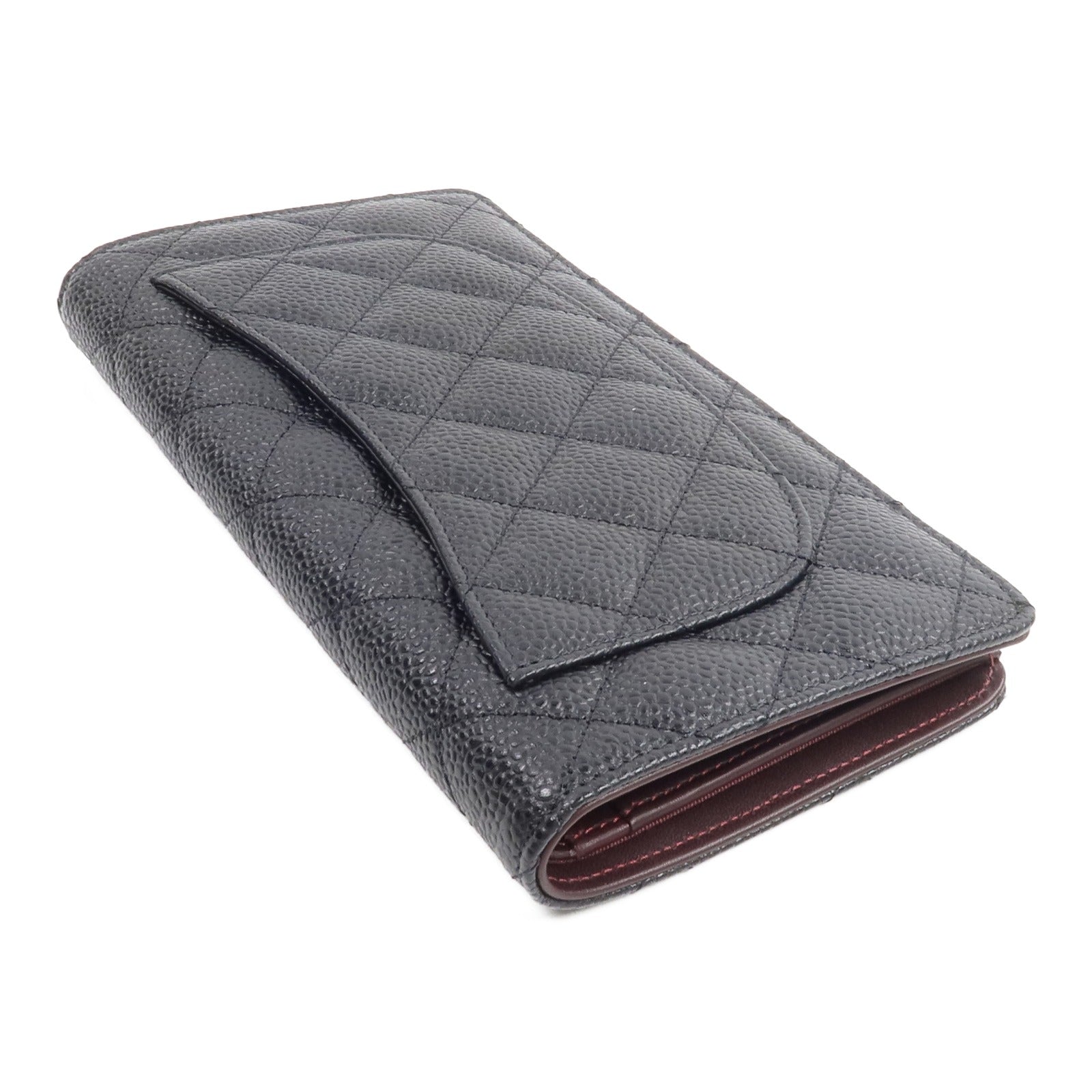 CHANEL 牛皮皮革Long Wallet長錢包