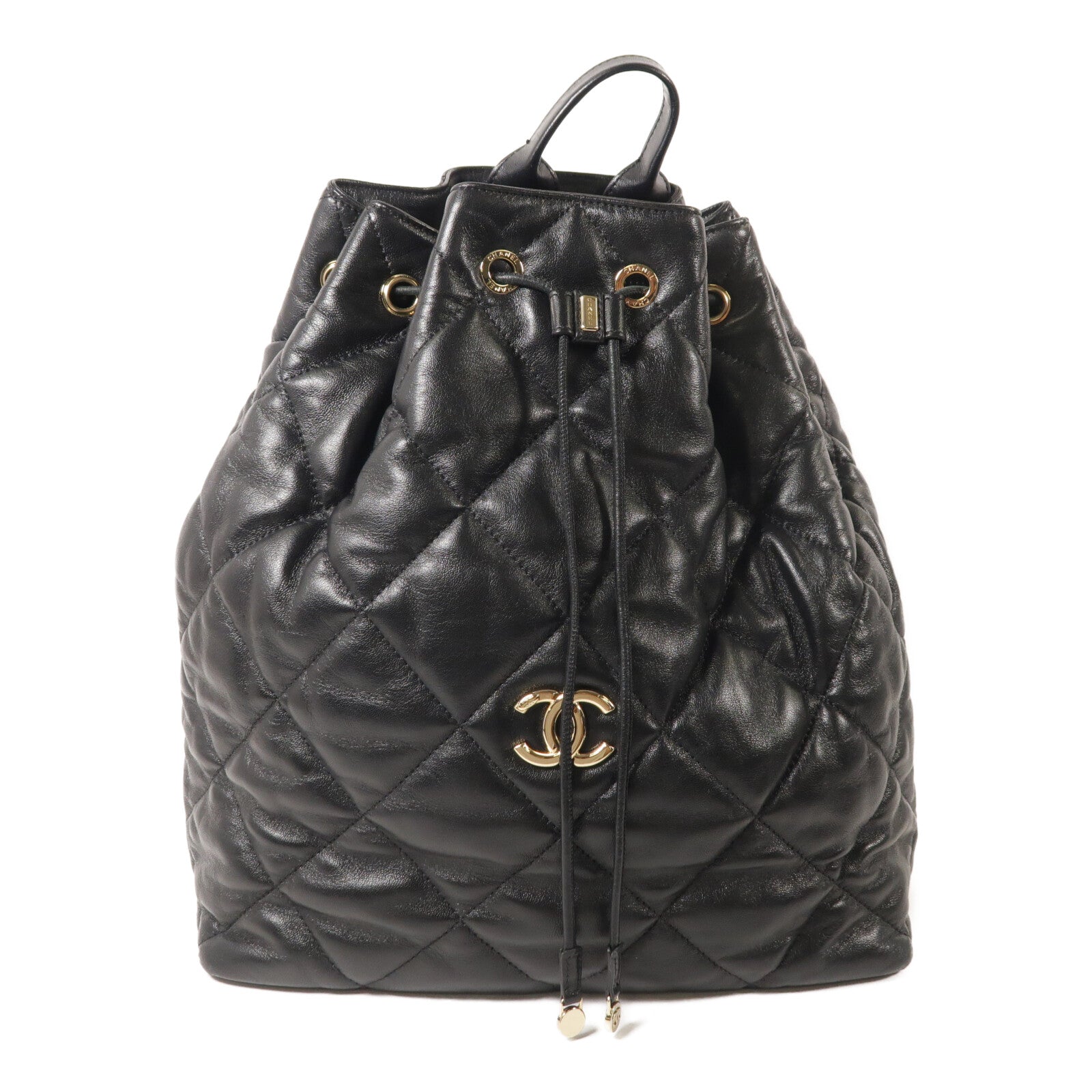 CHANEL 牛皮皮革Backpack背包
