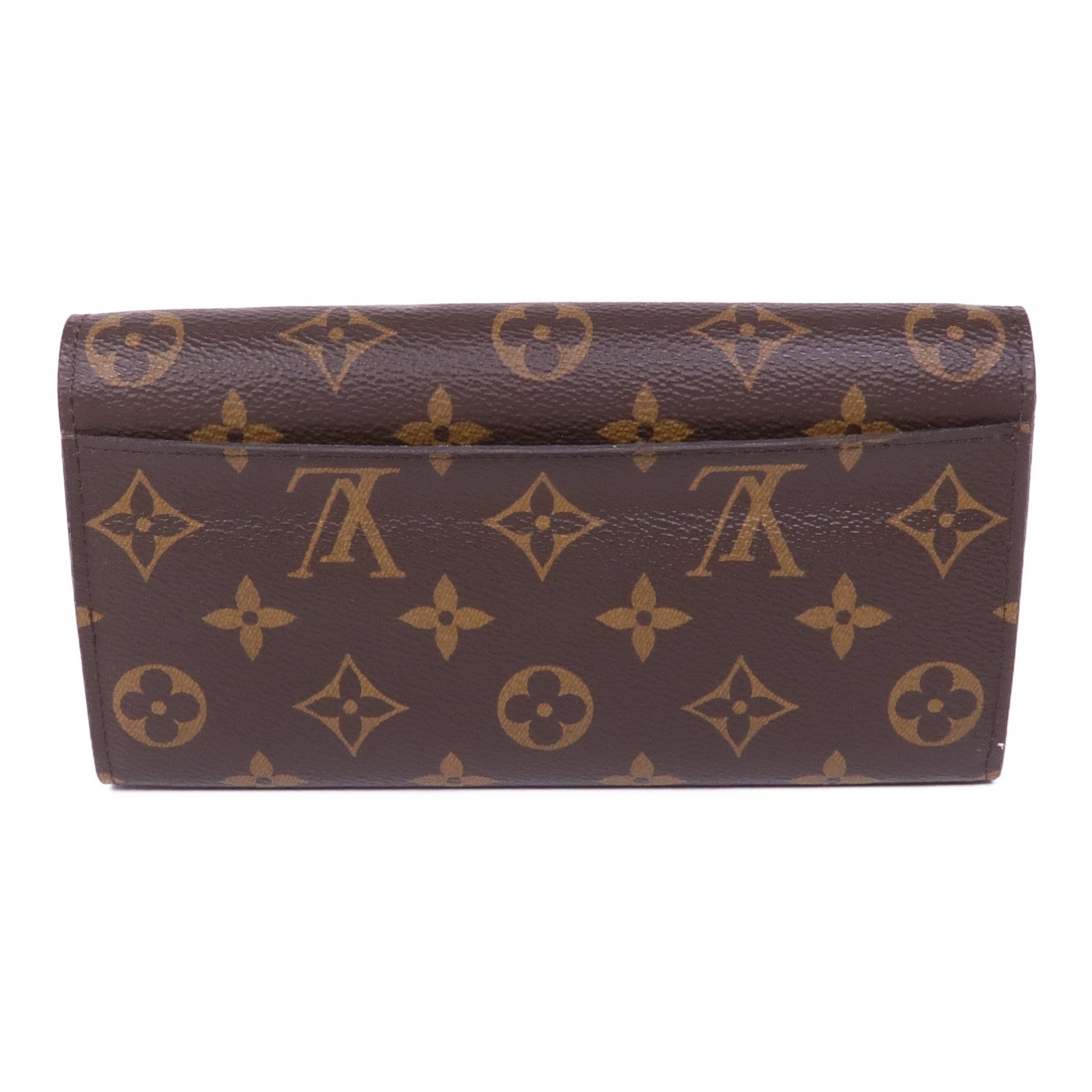 LOUIS VUITTON Monogram Portefeuille Sara金扣長錢包