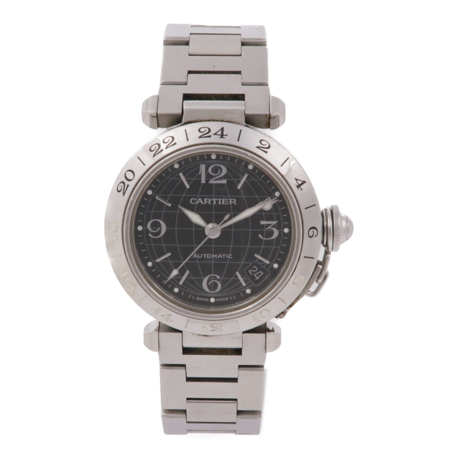 CARTIER Pasha C Meridian GMT 2377