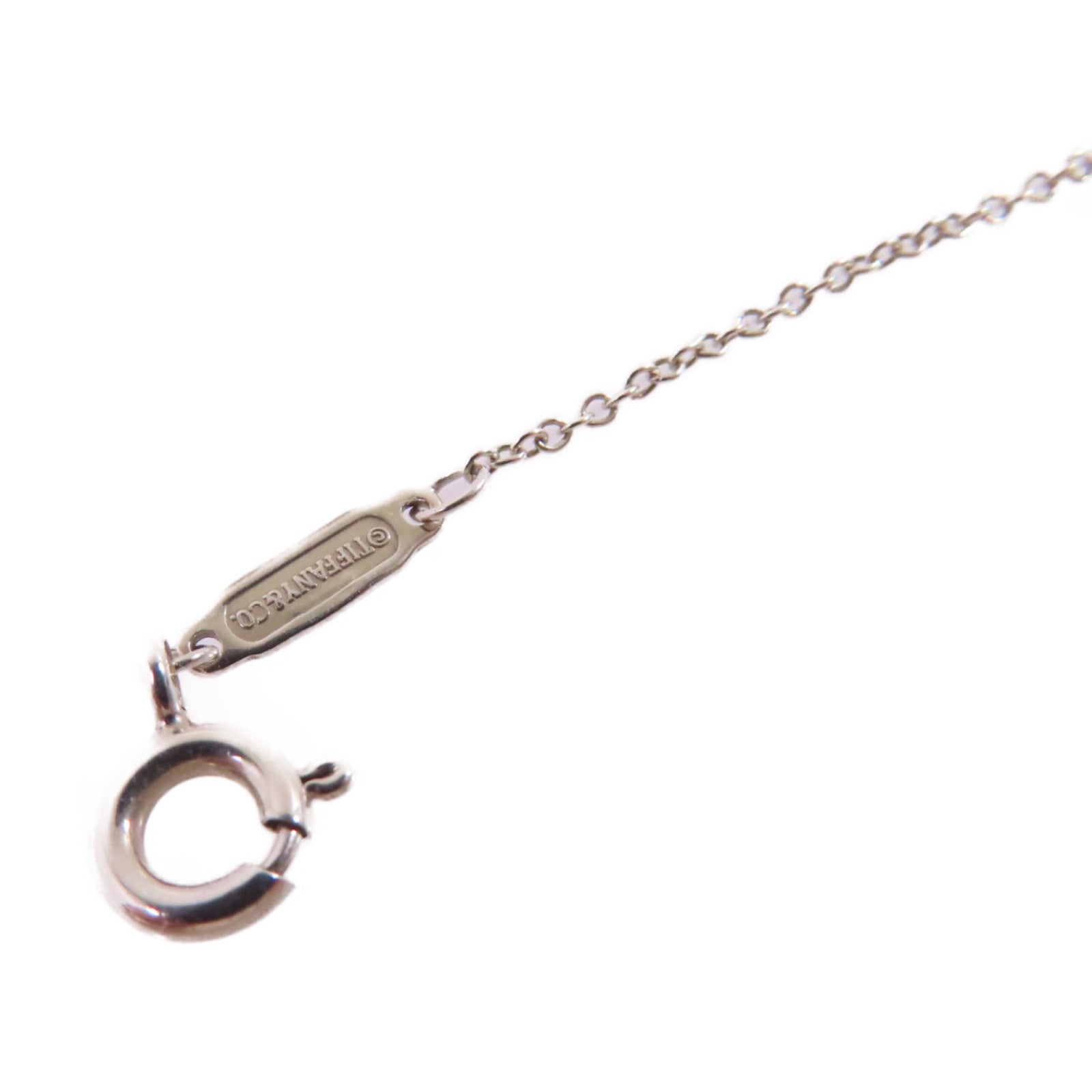 TIFFANY＆CO 925純銀T-Smile Necklace項鏈