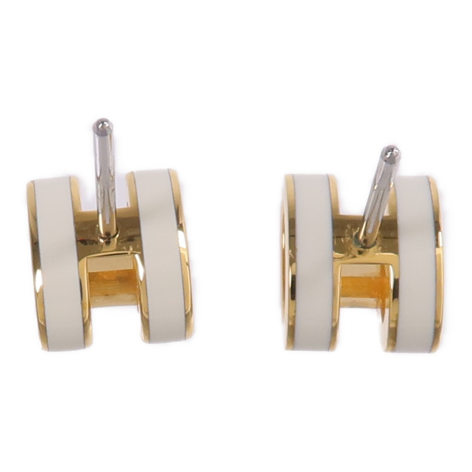 HERMES 金屬Mini Pop H Earrings耳環