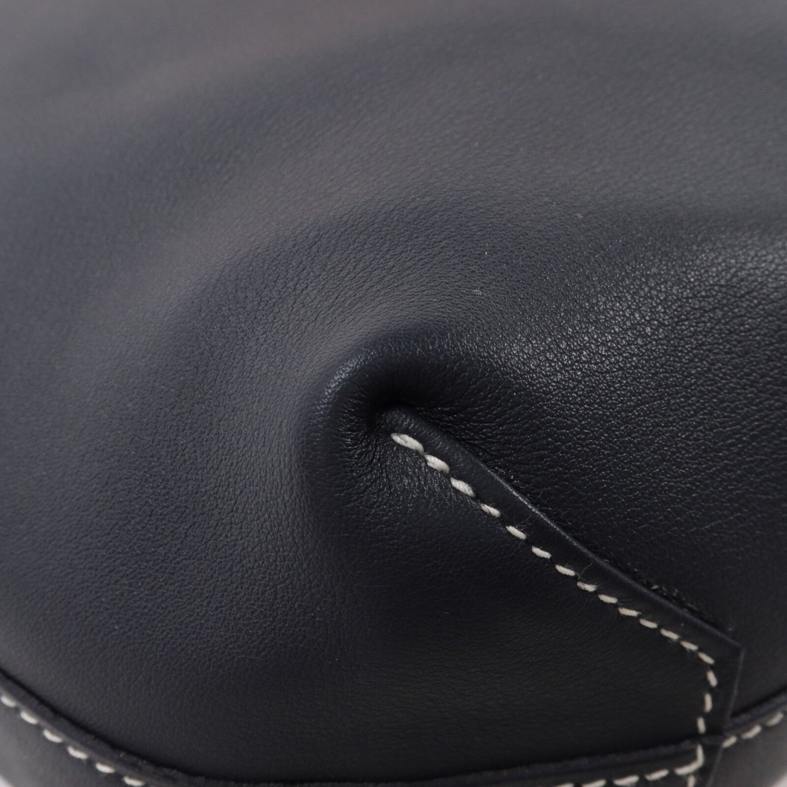 HERMES Swift皮革Double Sens 36手挽袋Bleu Indigo/Jaune d'Or/Cuivre