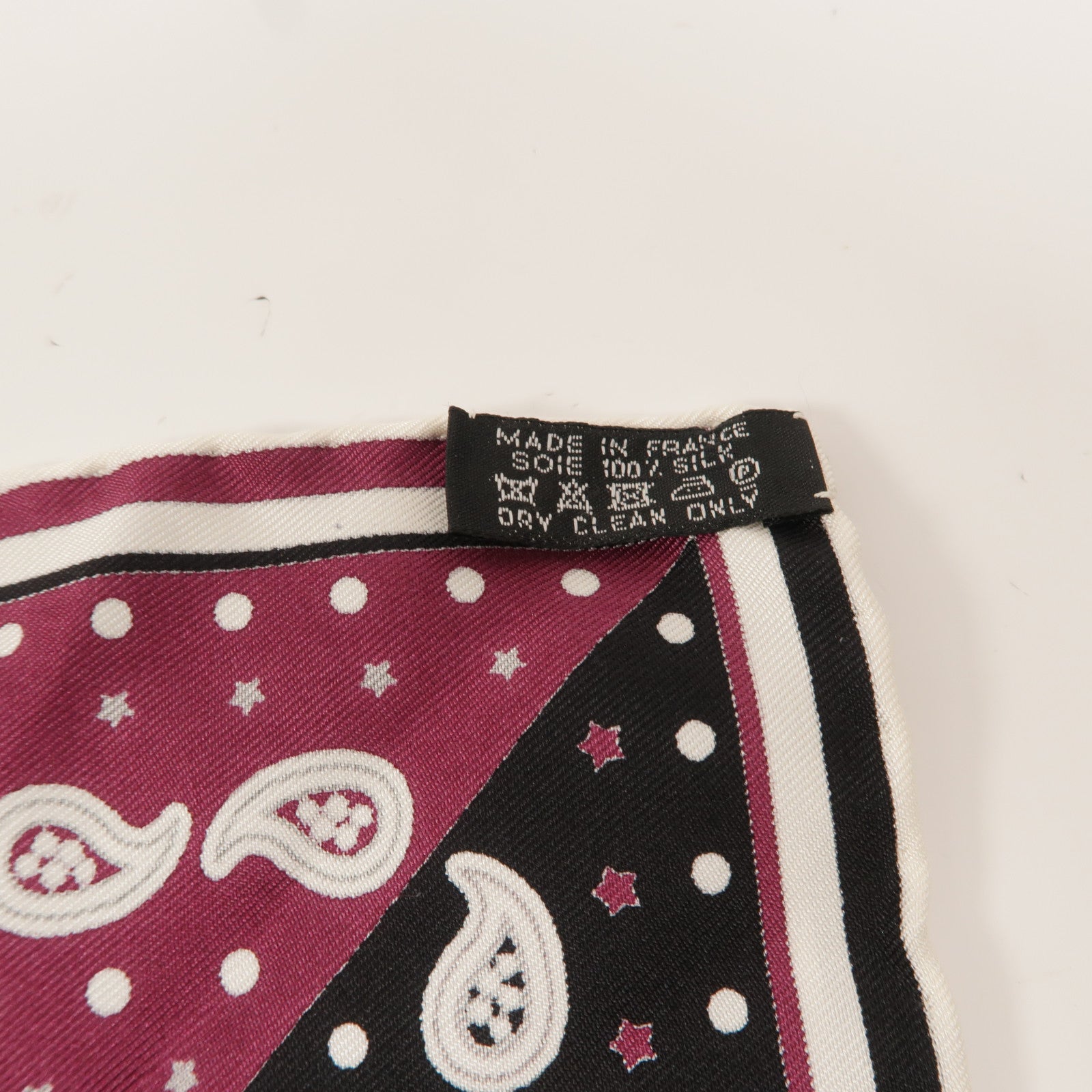 HERMES 絲質Bandana Scarf 55X55絲巾