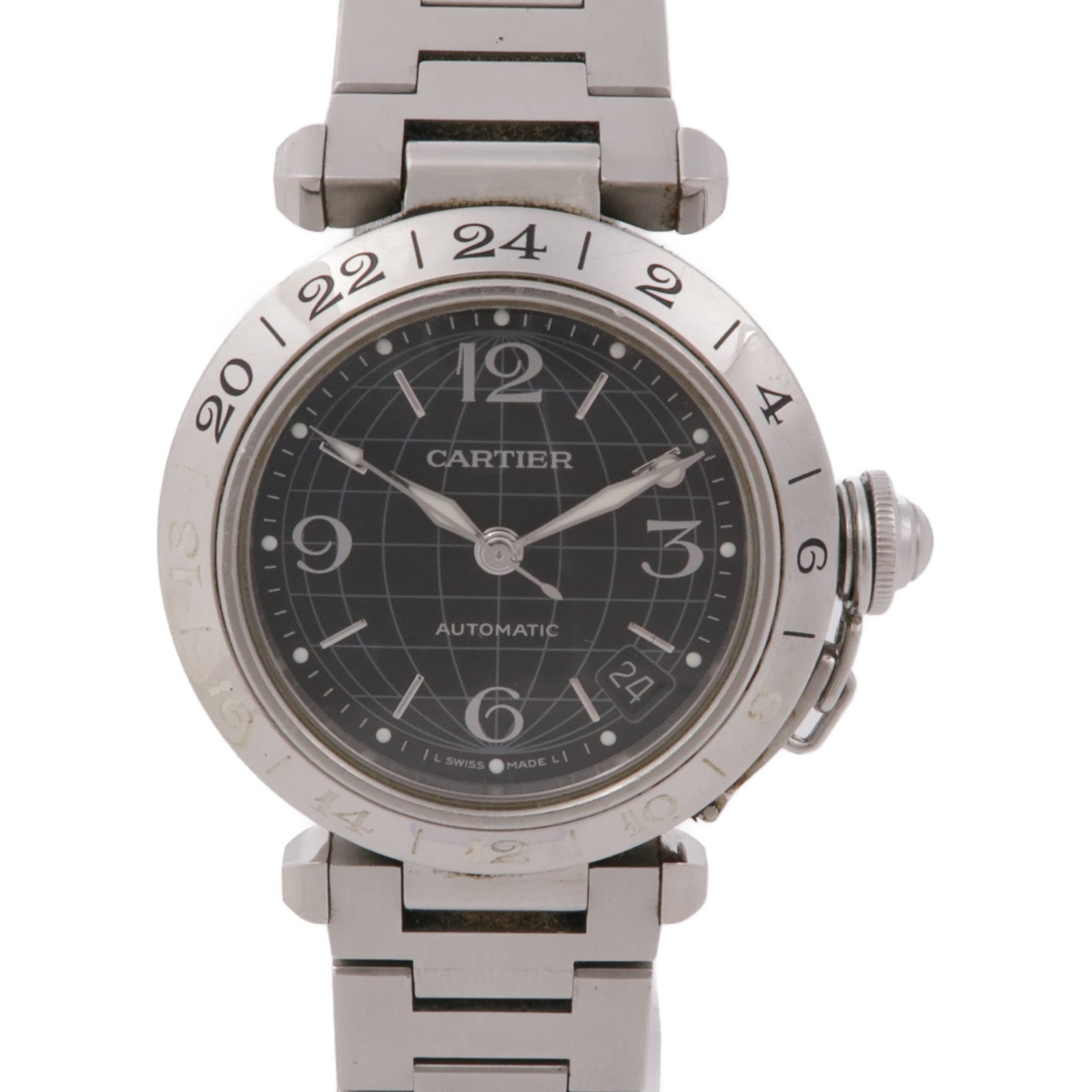 CARTIER Pasha C Meridian GMT 2377