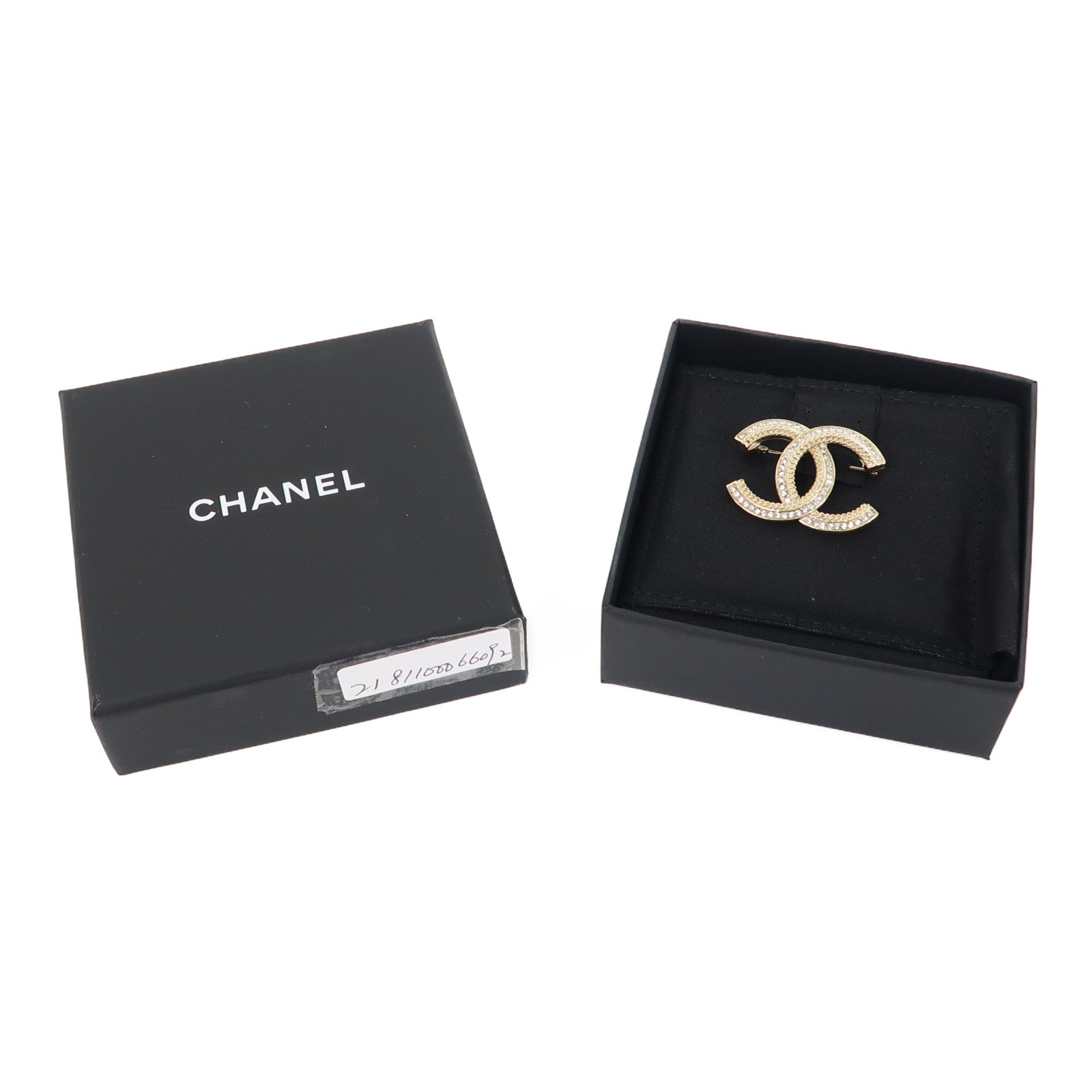 CHANEL 金屬Brooch胸針金色