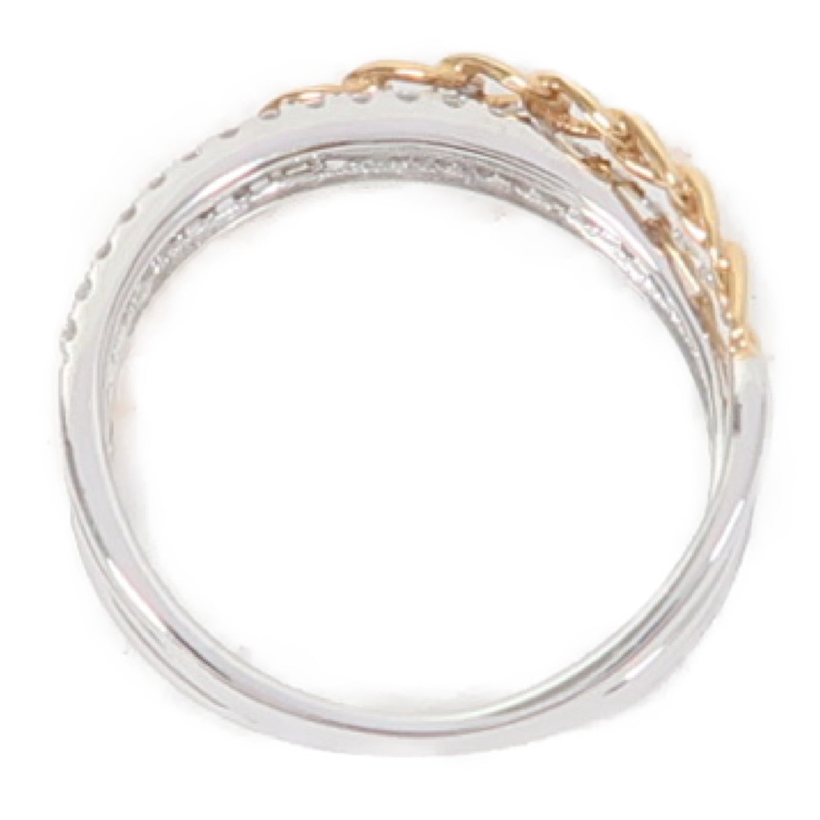 JEWELRY 18K白金Ring 0.32ct鑽石戒指US#6.75