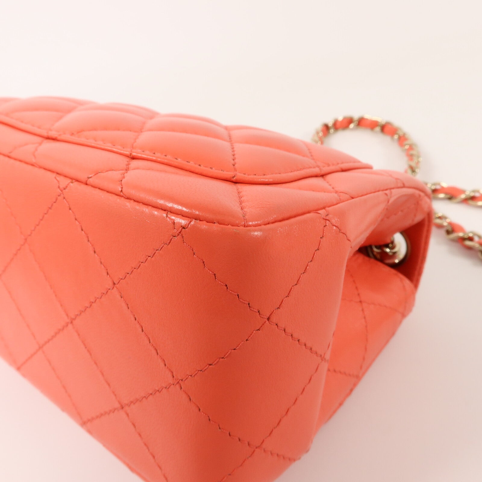CHANEL 羊皮皮革Classic 17鏈帶肩背袋