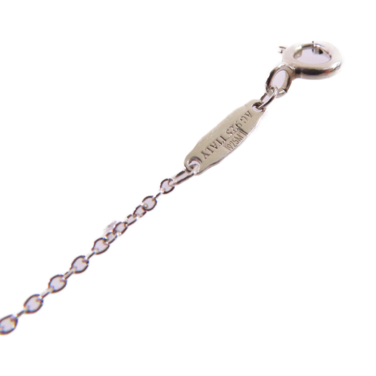 TIFFANY＆CO 925純銀T-Smile Necklace項鏈