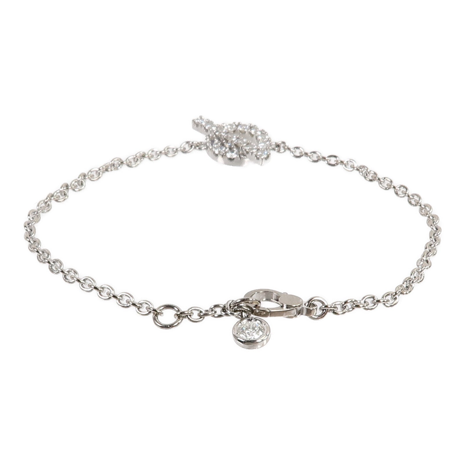HERMES 18K白金Finesse Bractlet手鏈