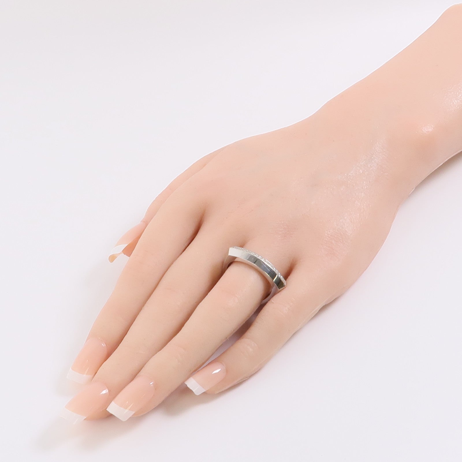 JEWELRY 198K白金Diamond Ring鑽石戒指US#7.25