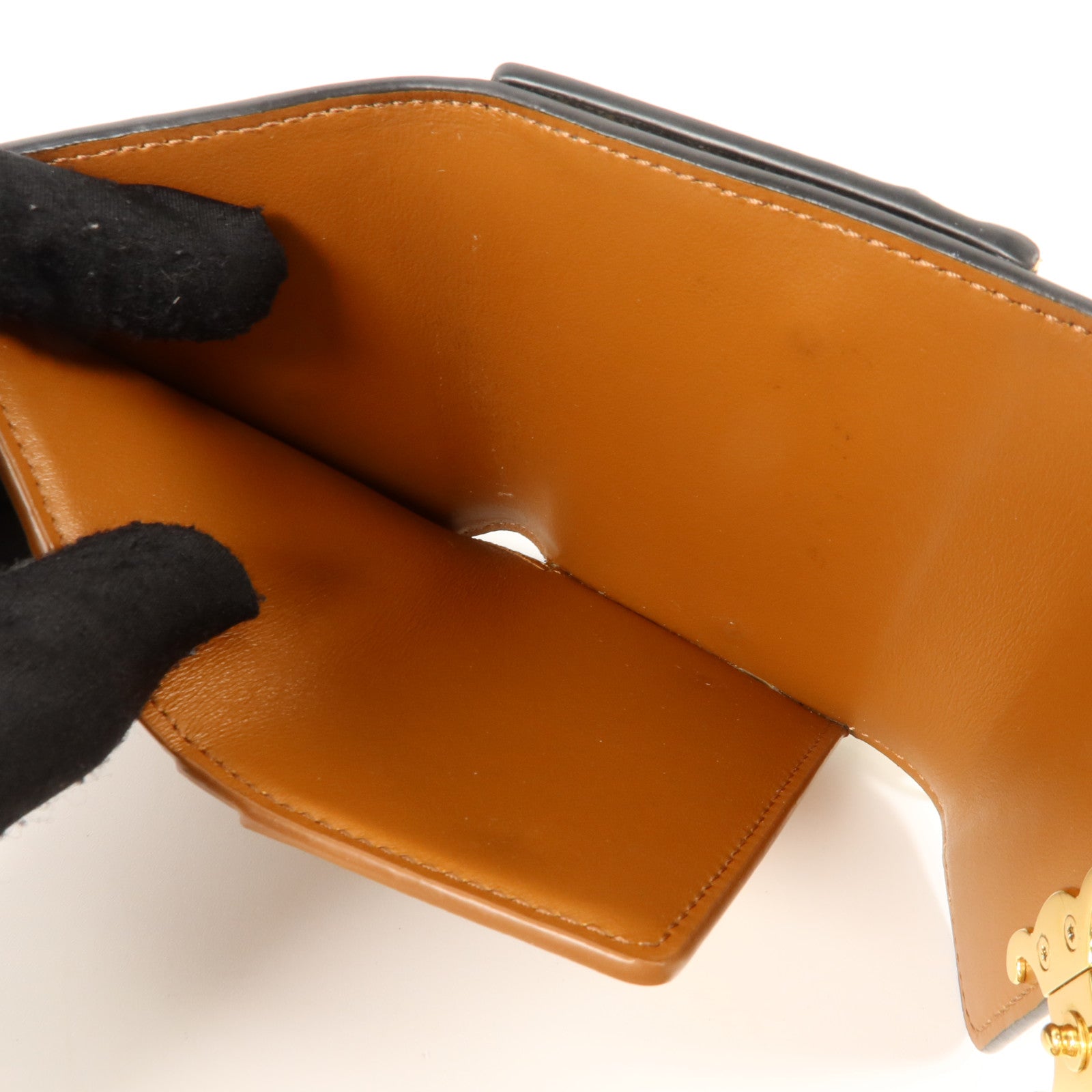 CELINE Triomphe帆布Compact Wallet With Coin Purse錢包