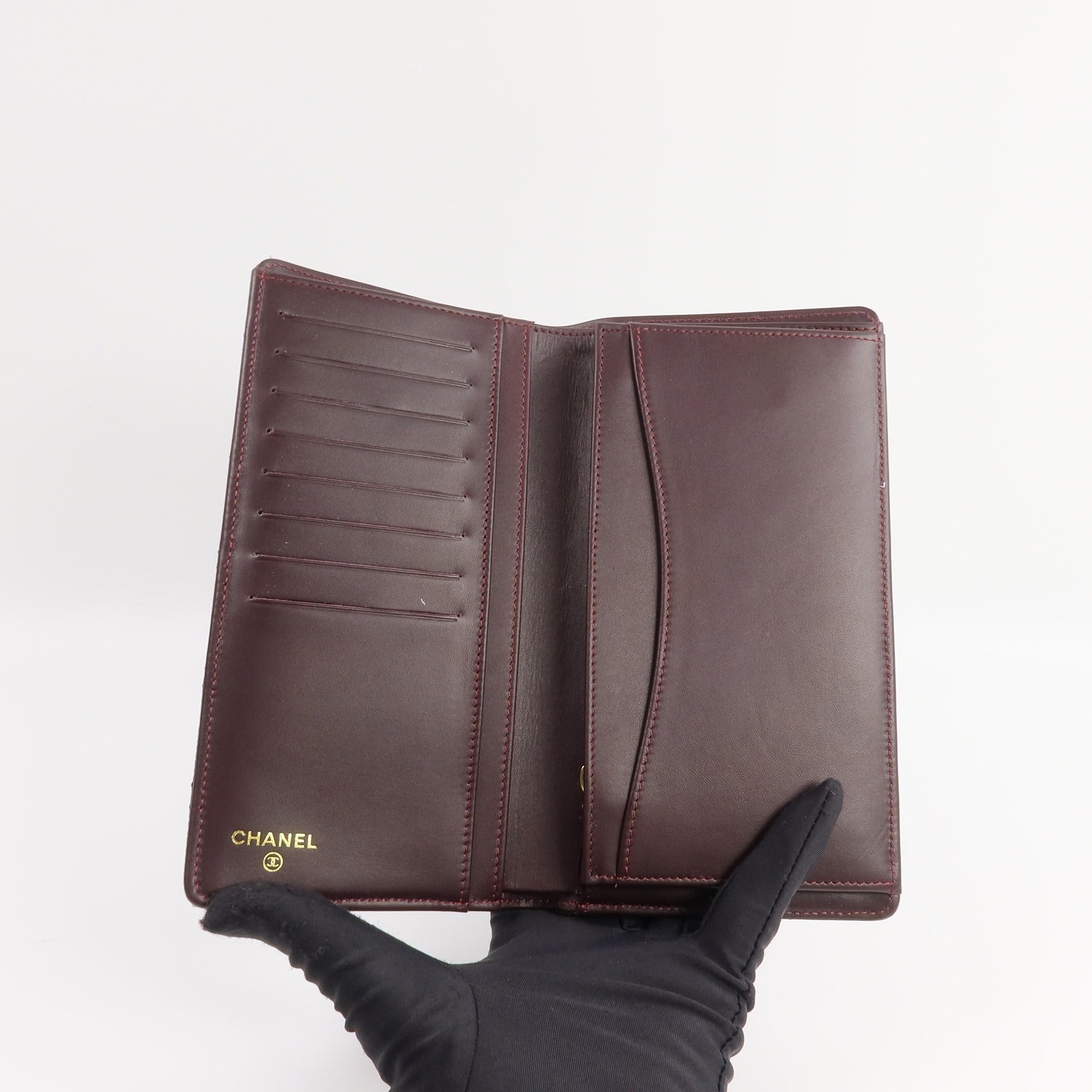 CHANEL 牛皮皮革Long Wallet長錢包