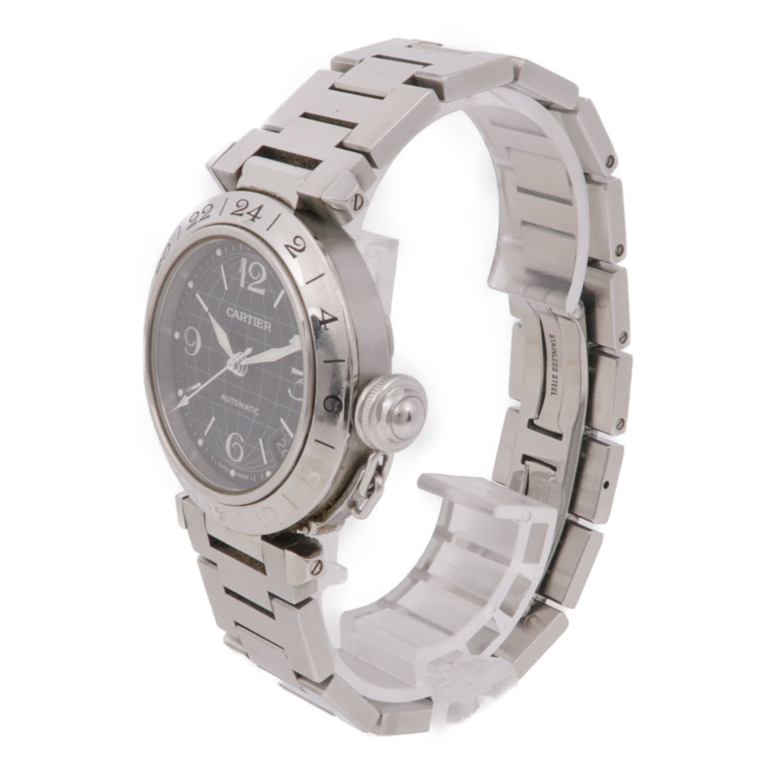 CARTIER Pasha C Meridian GMT 2377