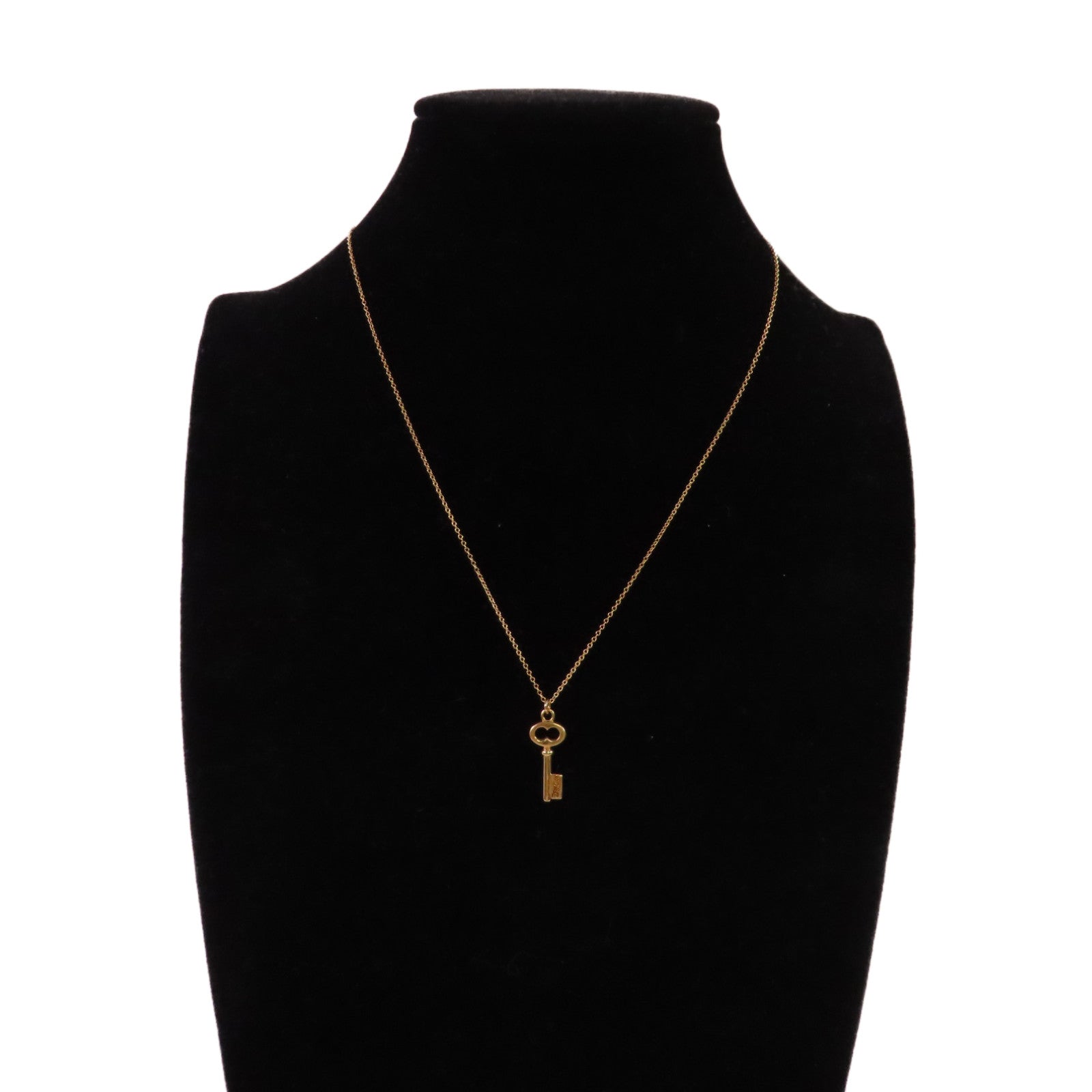 TIFFANY＆CO 【激減優惠】K18玫瑰金Key Necklace項鏈