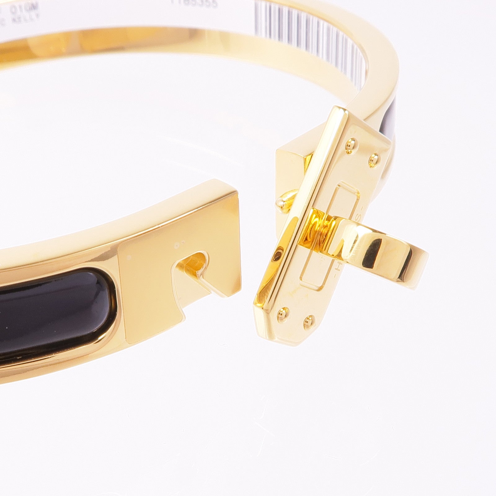 HERMES 金屬/琺瑯Mini Clic Kelly手鐲