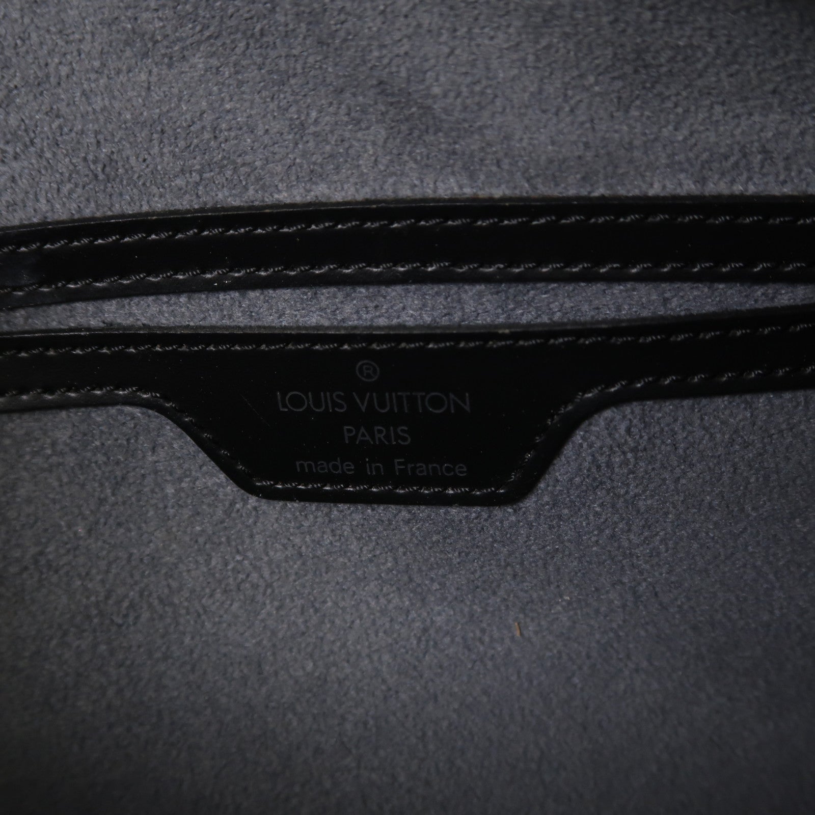 LOUIS VUITTON Epi Soufflot金扣肩背袋啡色