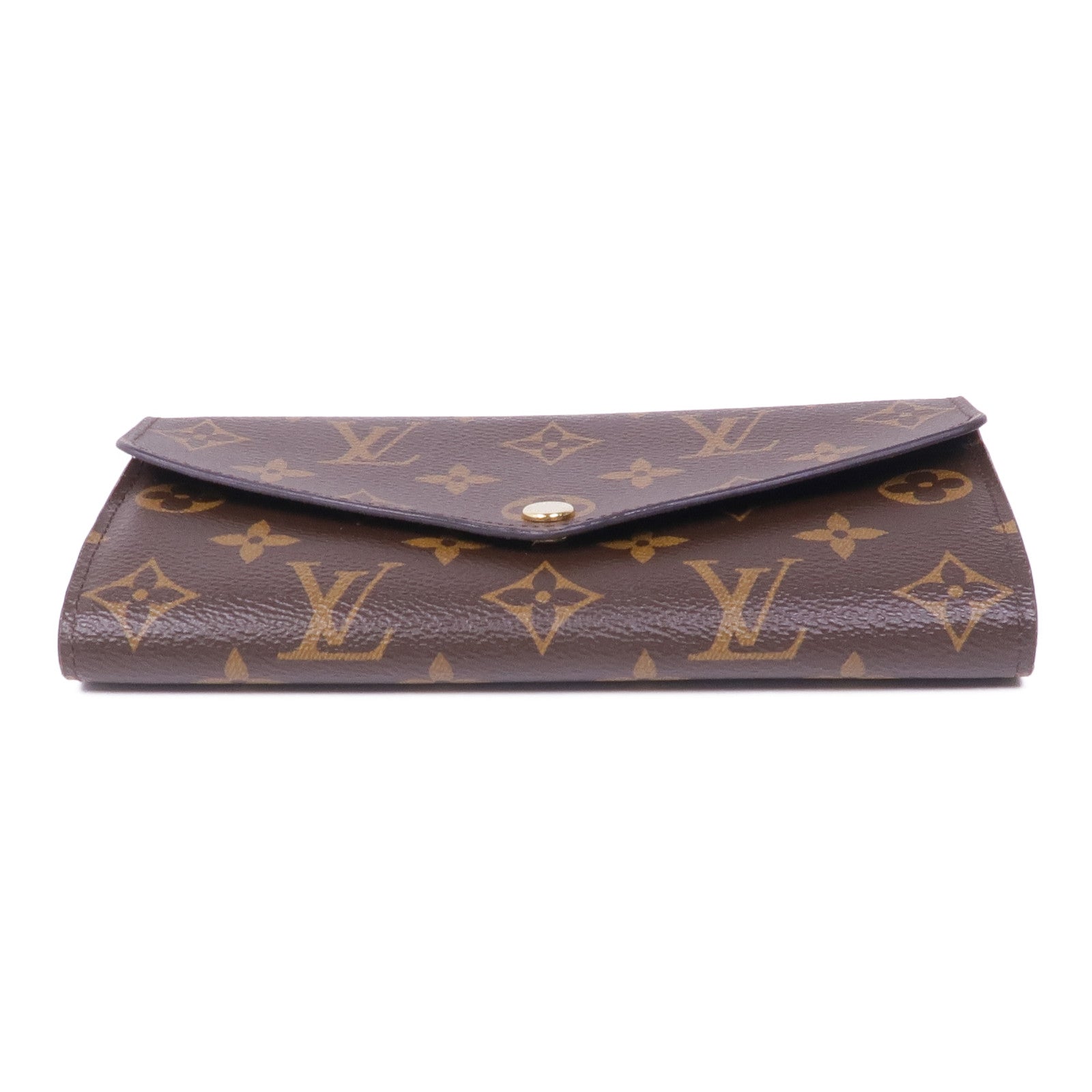 LOUIS VUITTON Monogram Portefeuille Sara金扣長錢包