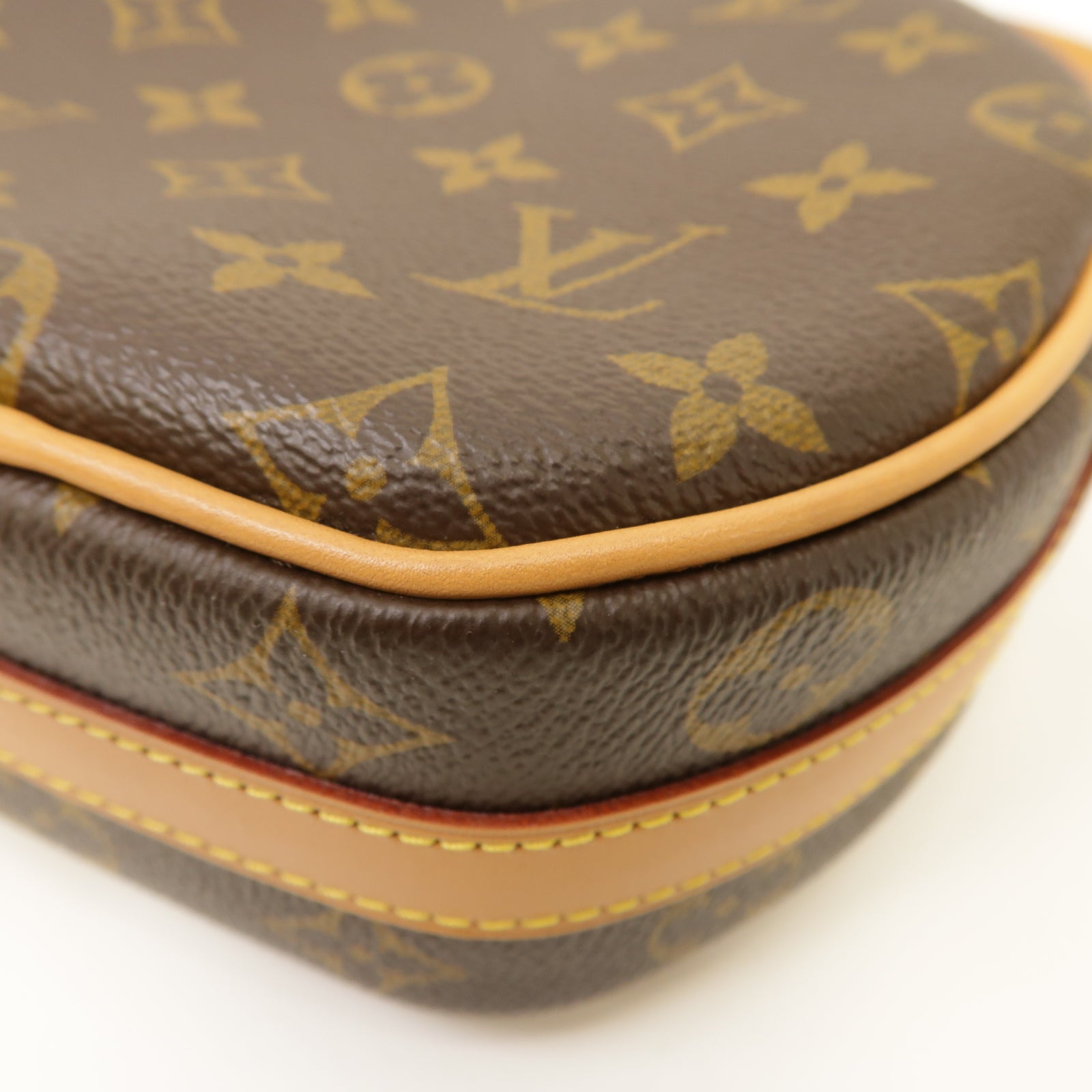 LOUIS VUITTON Monogram Boite Chapeau Souple PM金扣肩背袋啡色