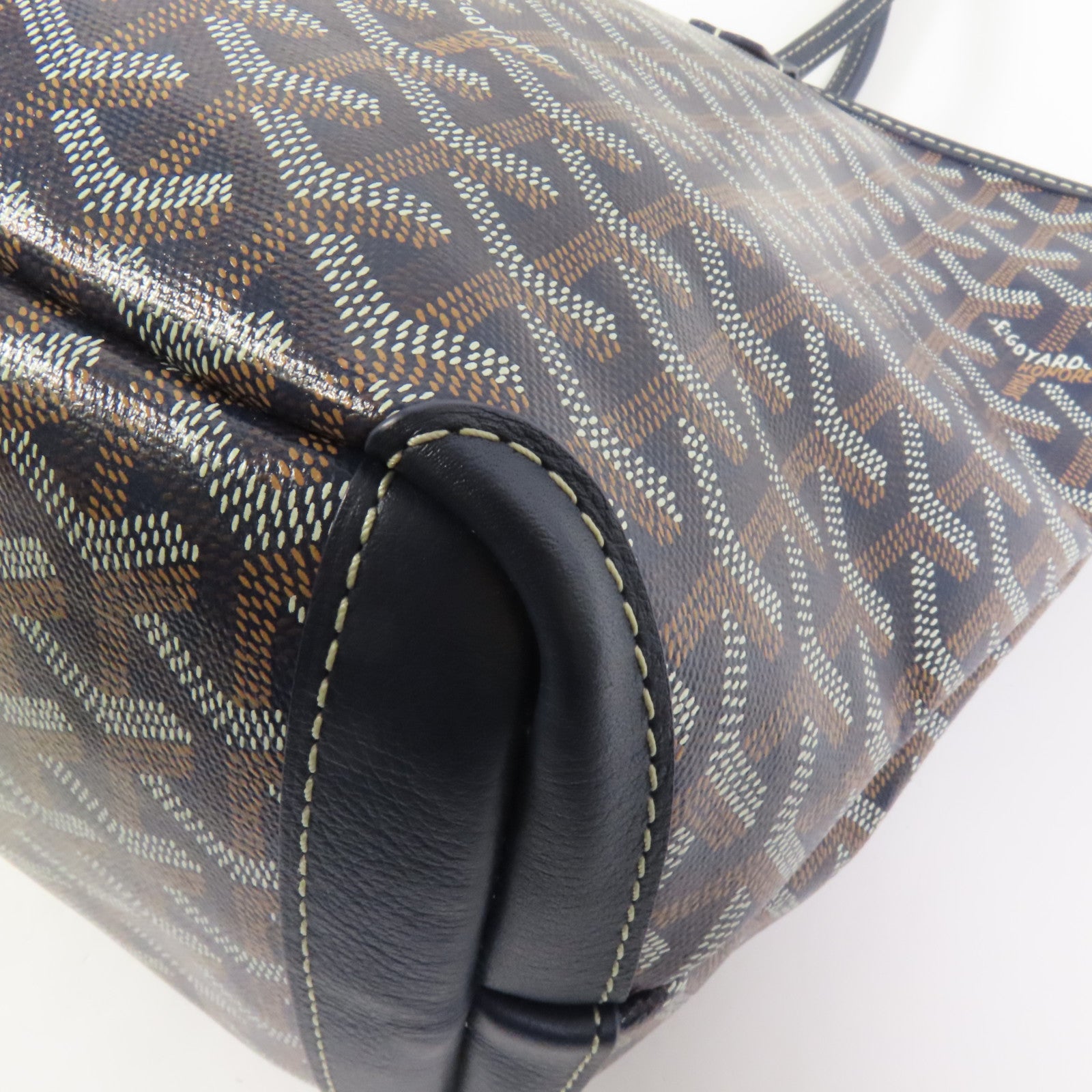 GOYARD 塗層帆布Artois PM銀扣手挽袋