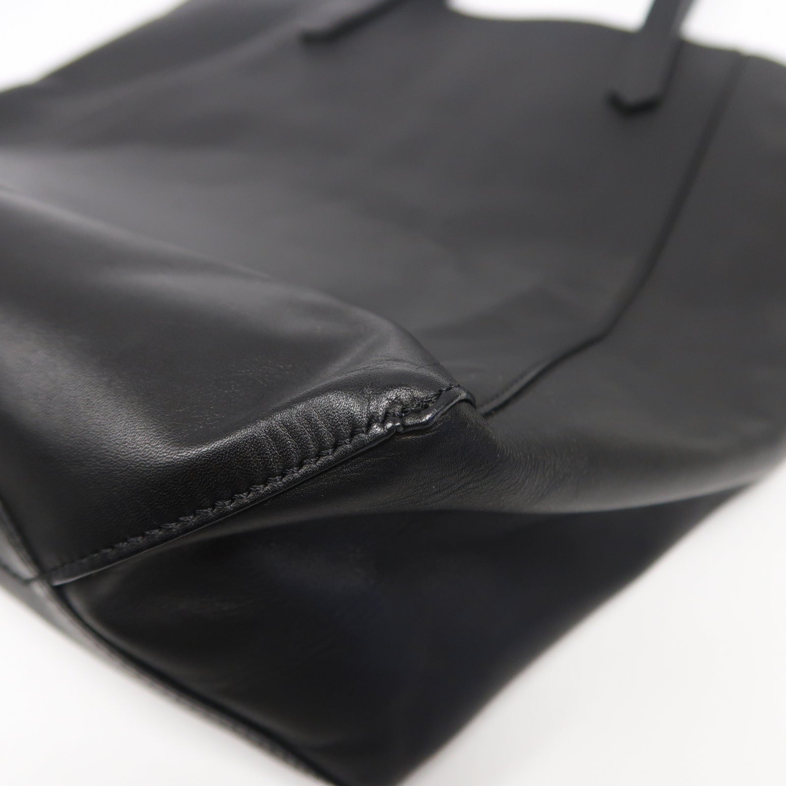 GIVENCHY 牛皮皮革Shoulder Bag銀扣手挽肩背兩用袋黑色